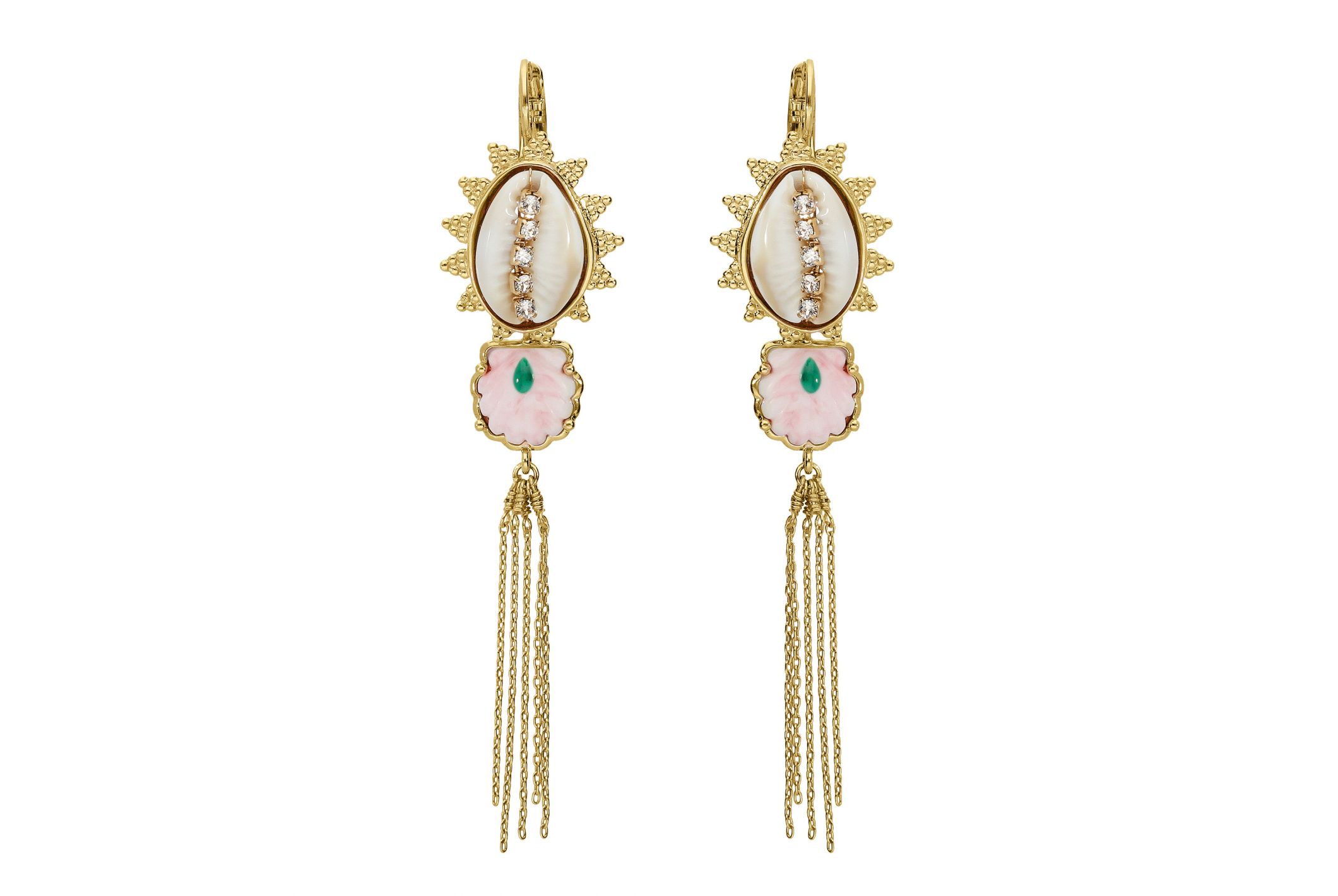 Hipanema Earrings Triton Pink