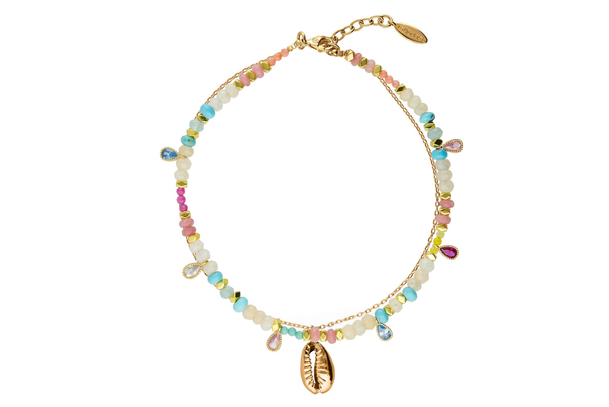 Hipanema Bracelet de cheville Cyprus Multicolore