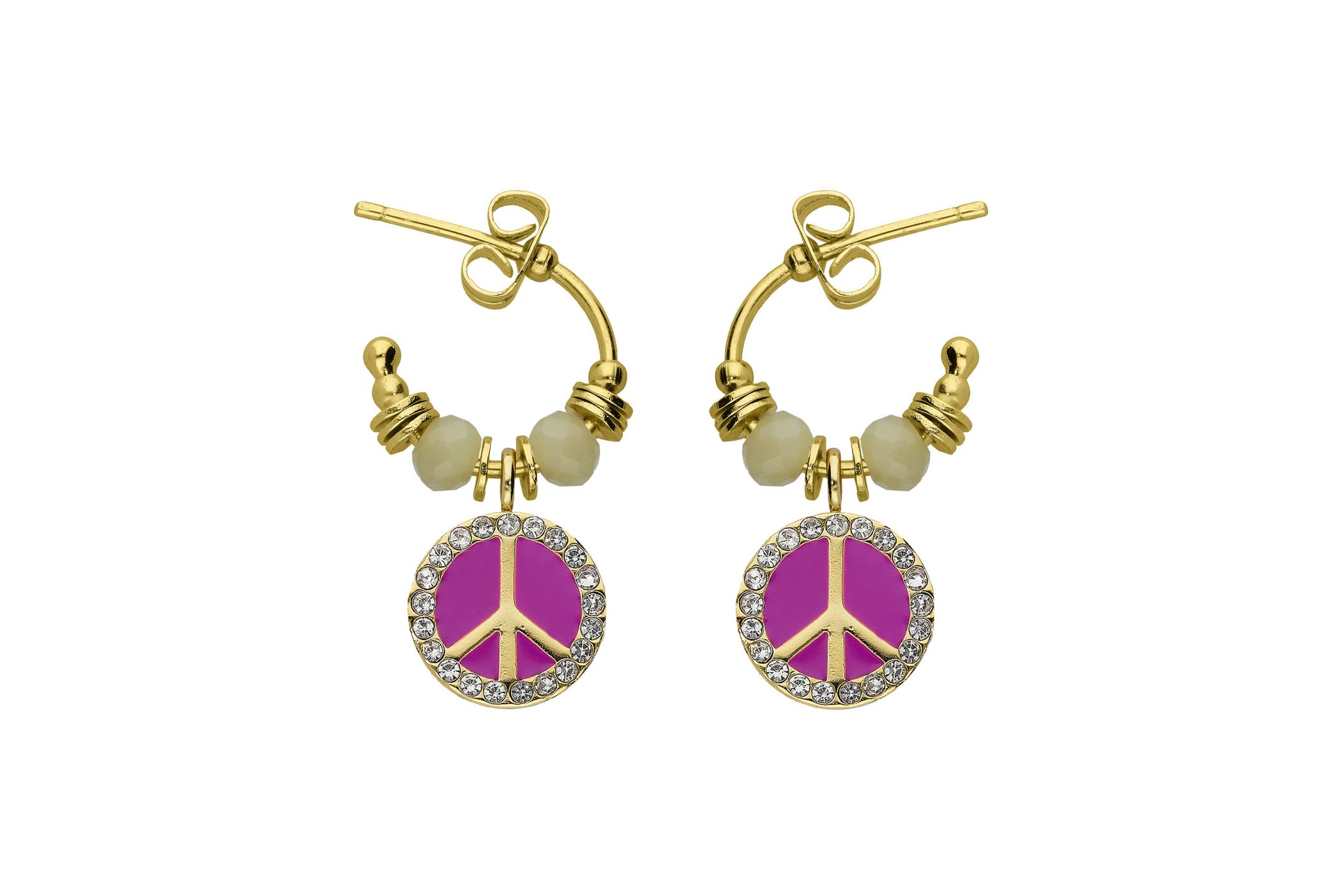 Hipanema Boucles d'oreilles Hayley Violet