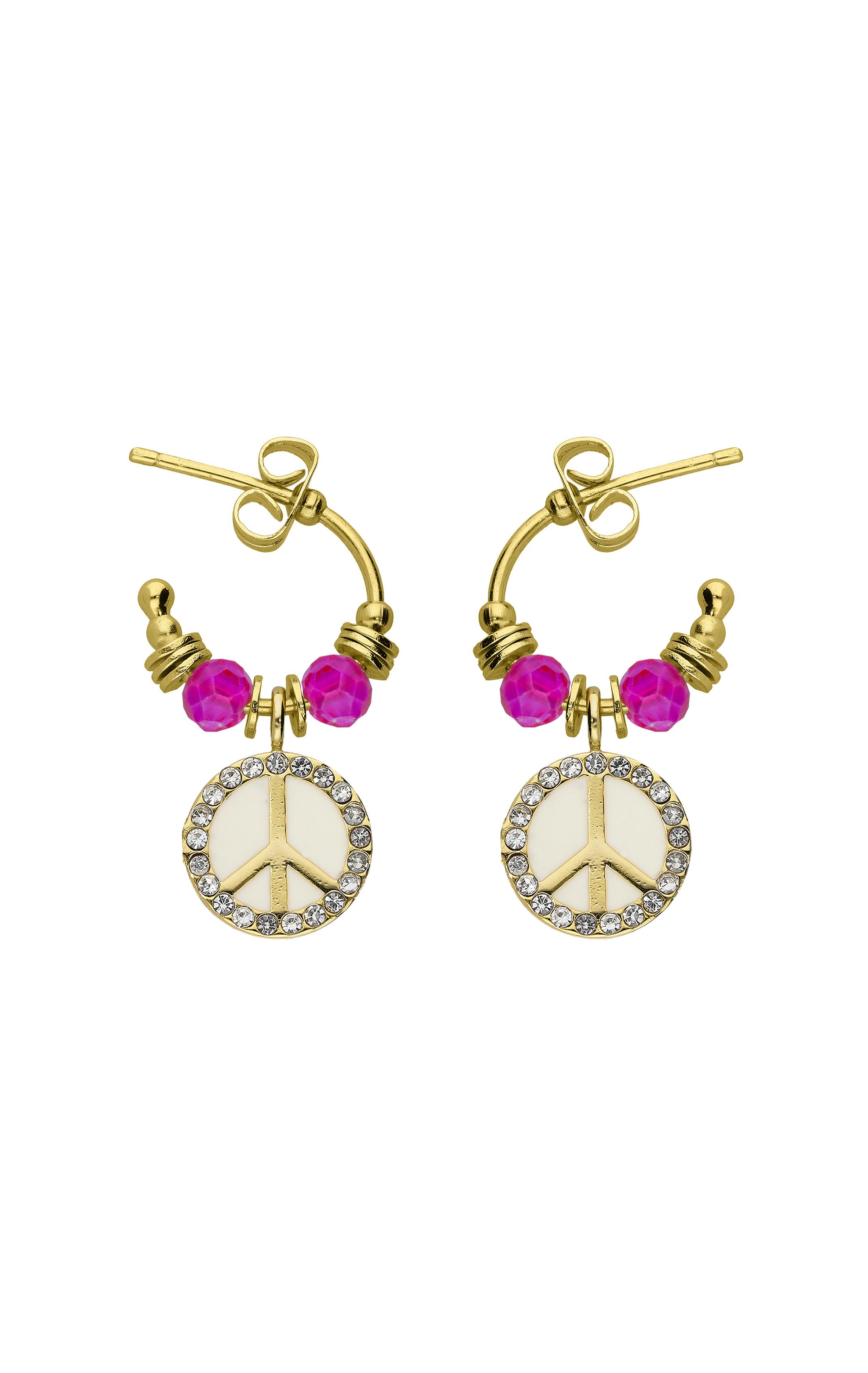 Boucles d'oreilles Hayley Blanc