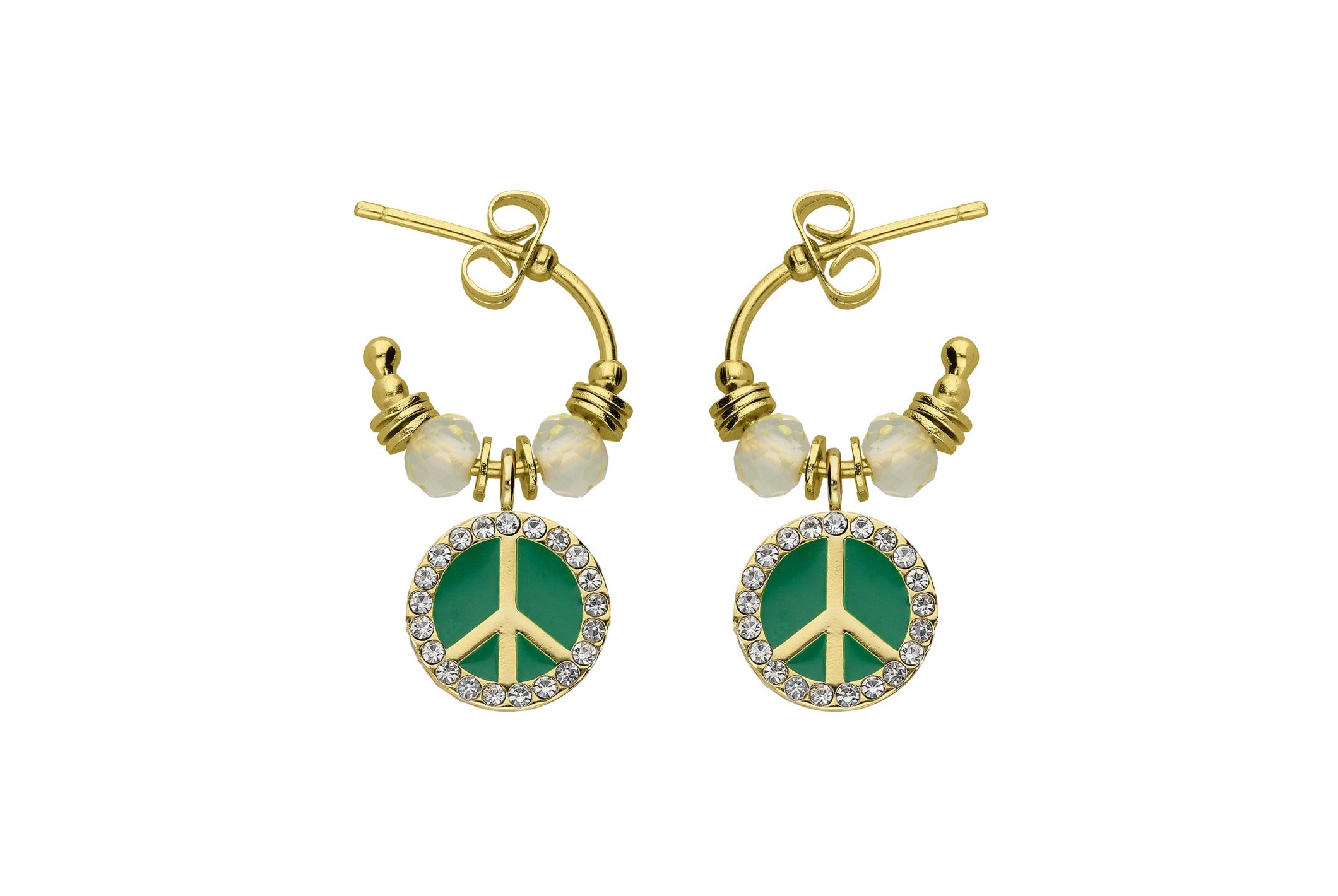 Hipanema Earrings Hayley Green