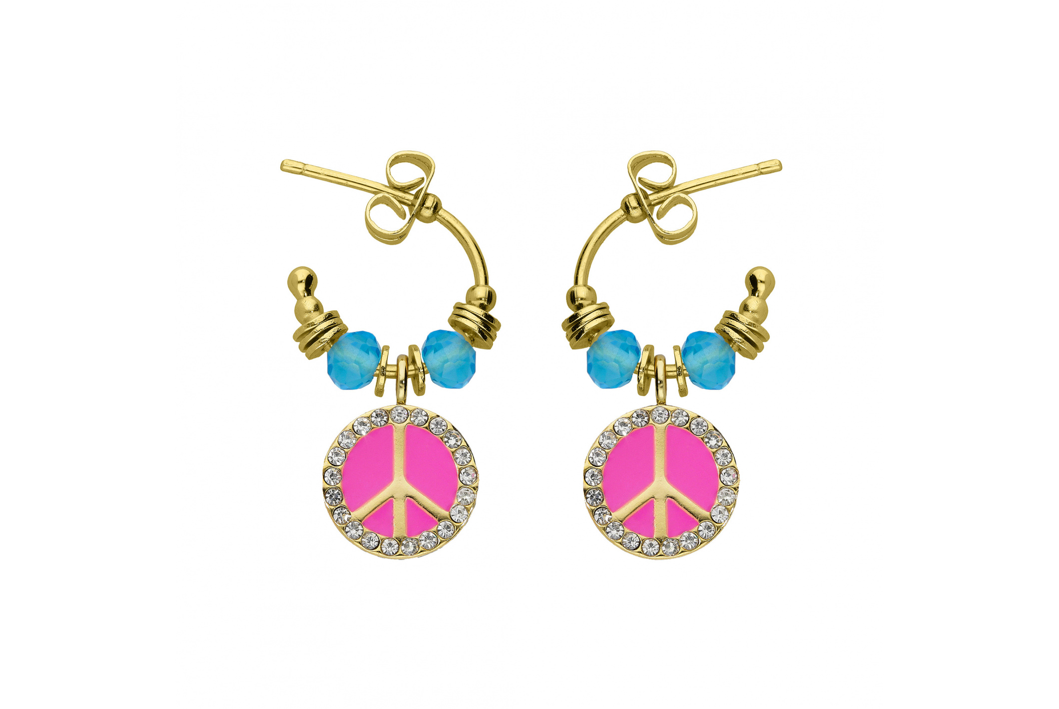 Hipanema Earrings Hayley Pink