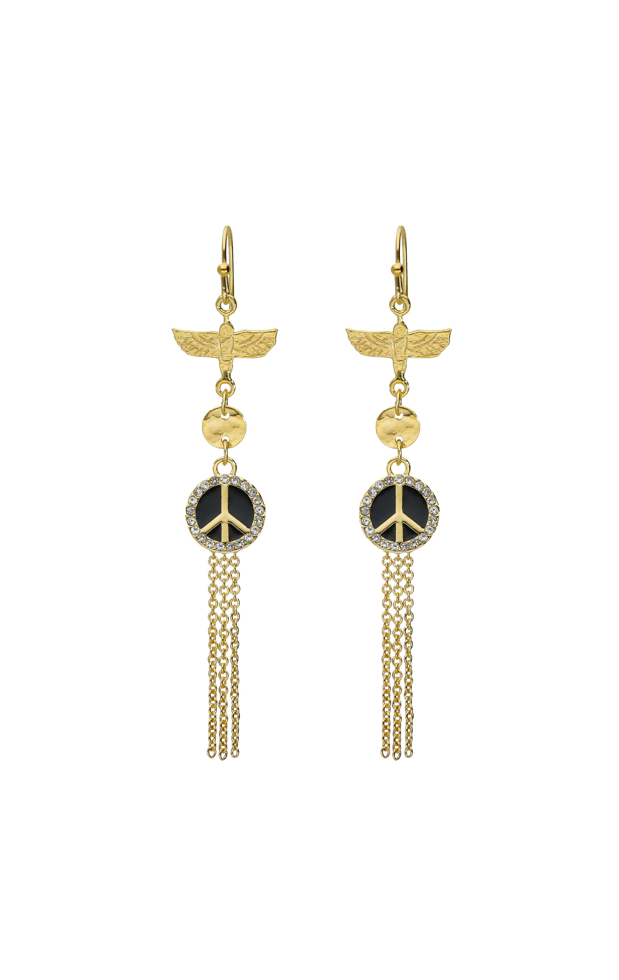 Earrings Weathly Black