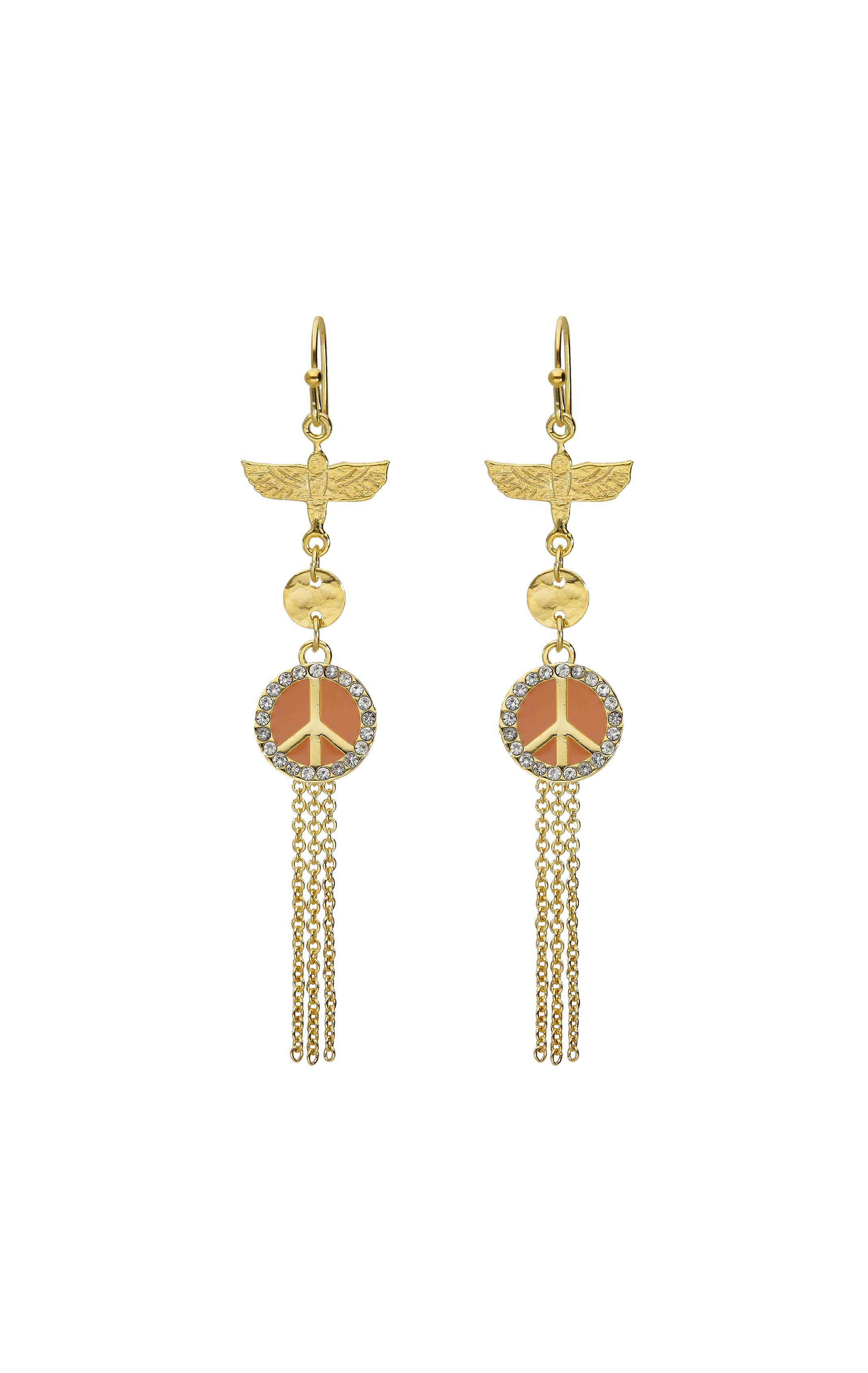 Boucles d'oreilles Weathly Ambre