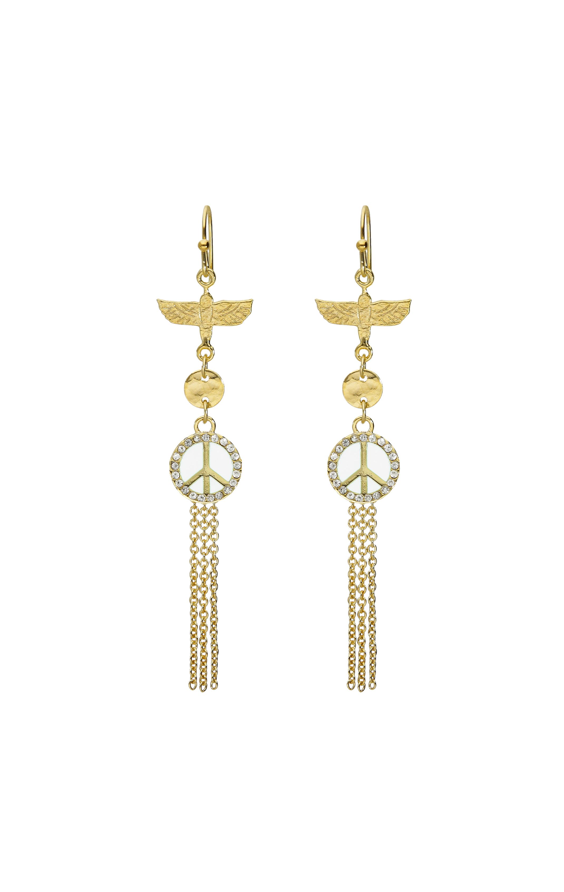 Boucles d'oreilles Weathly Blanc