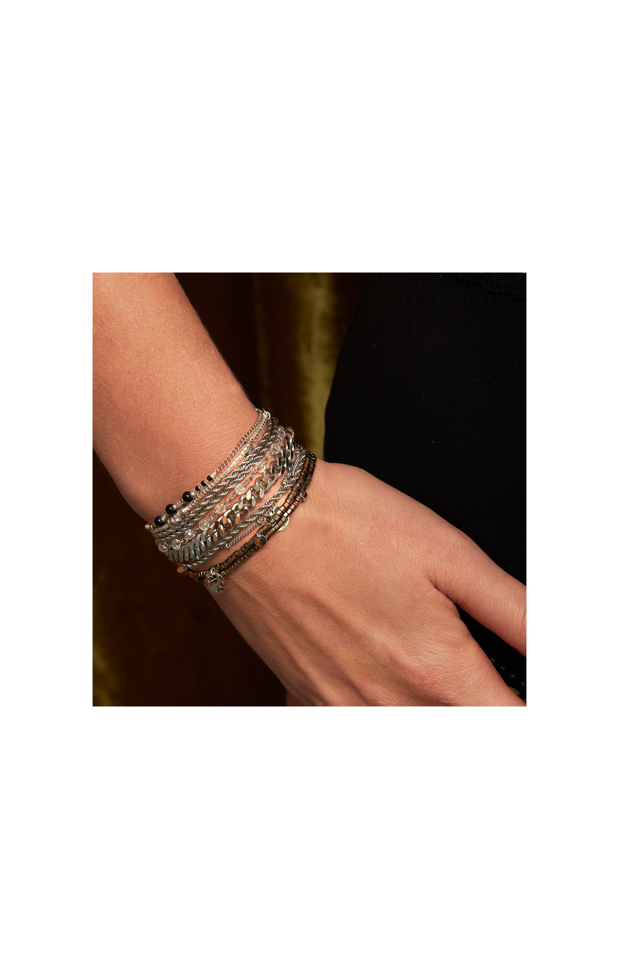 Manchette Salambo Argent