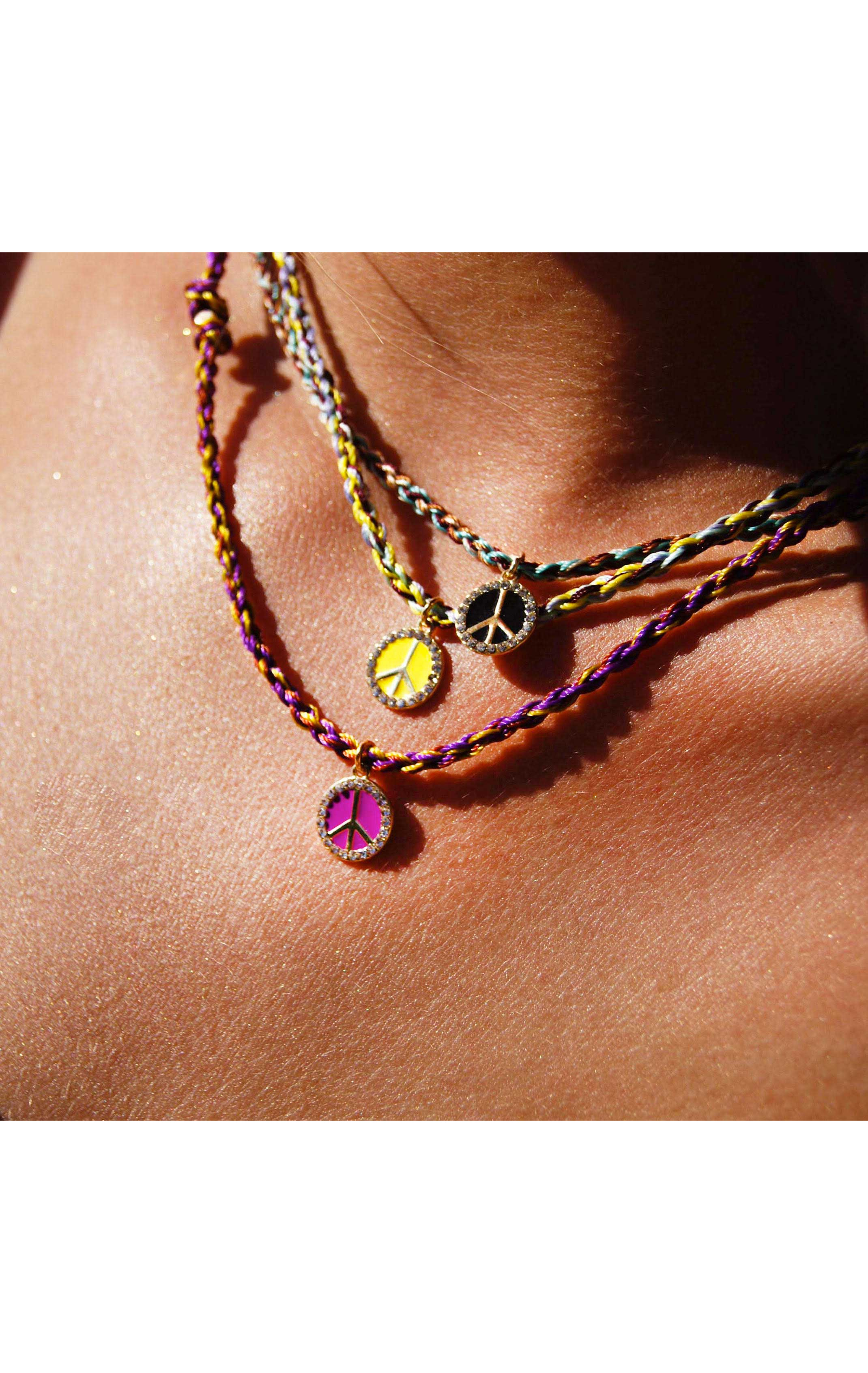 Necklace Brixton Purple