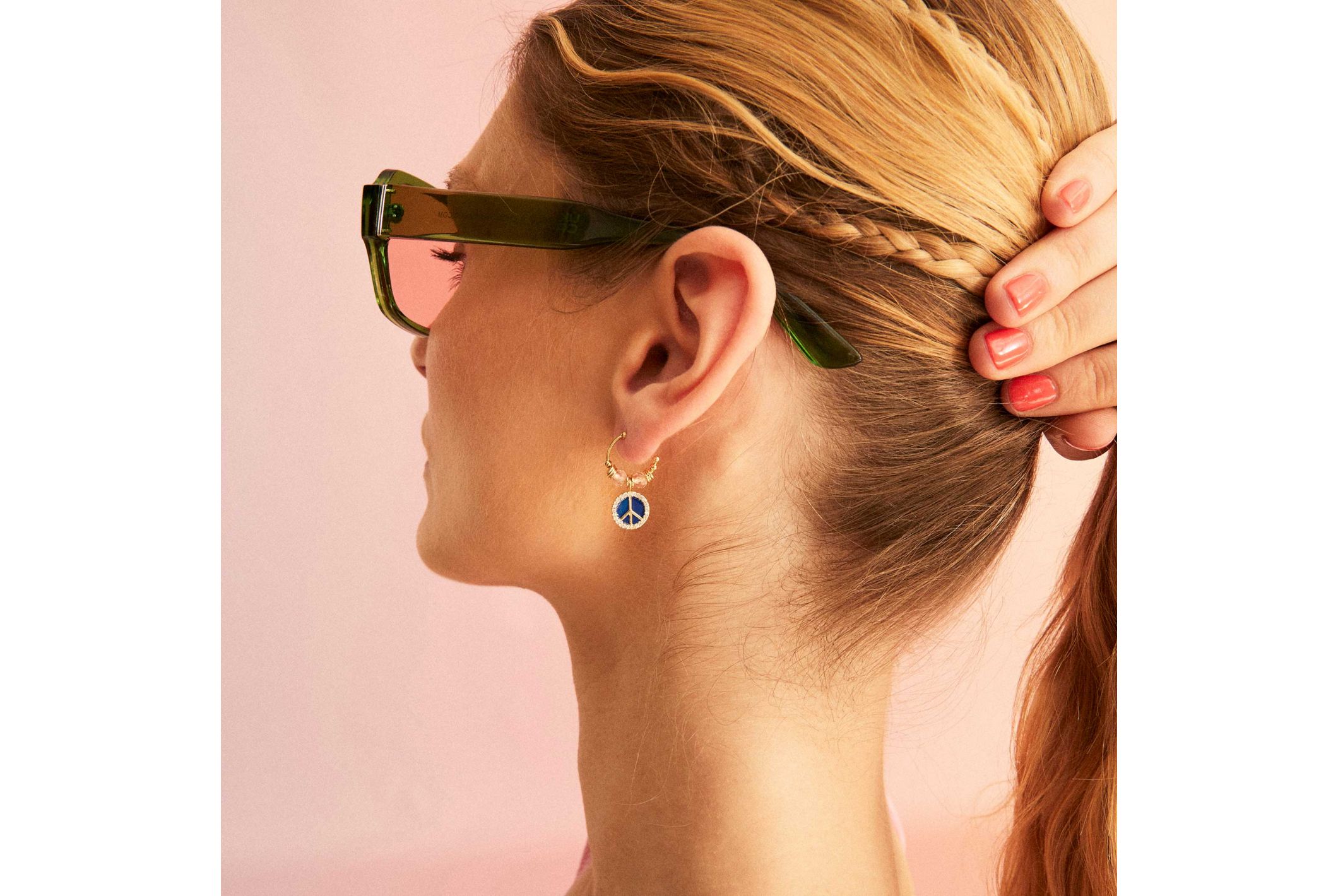 Hipanema Earrings Hayley Blue