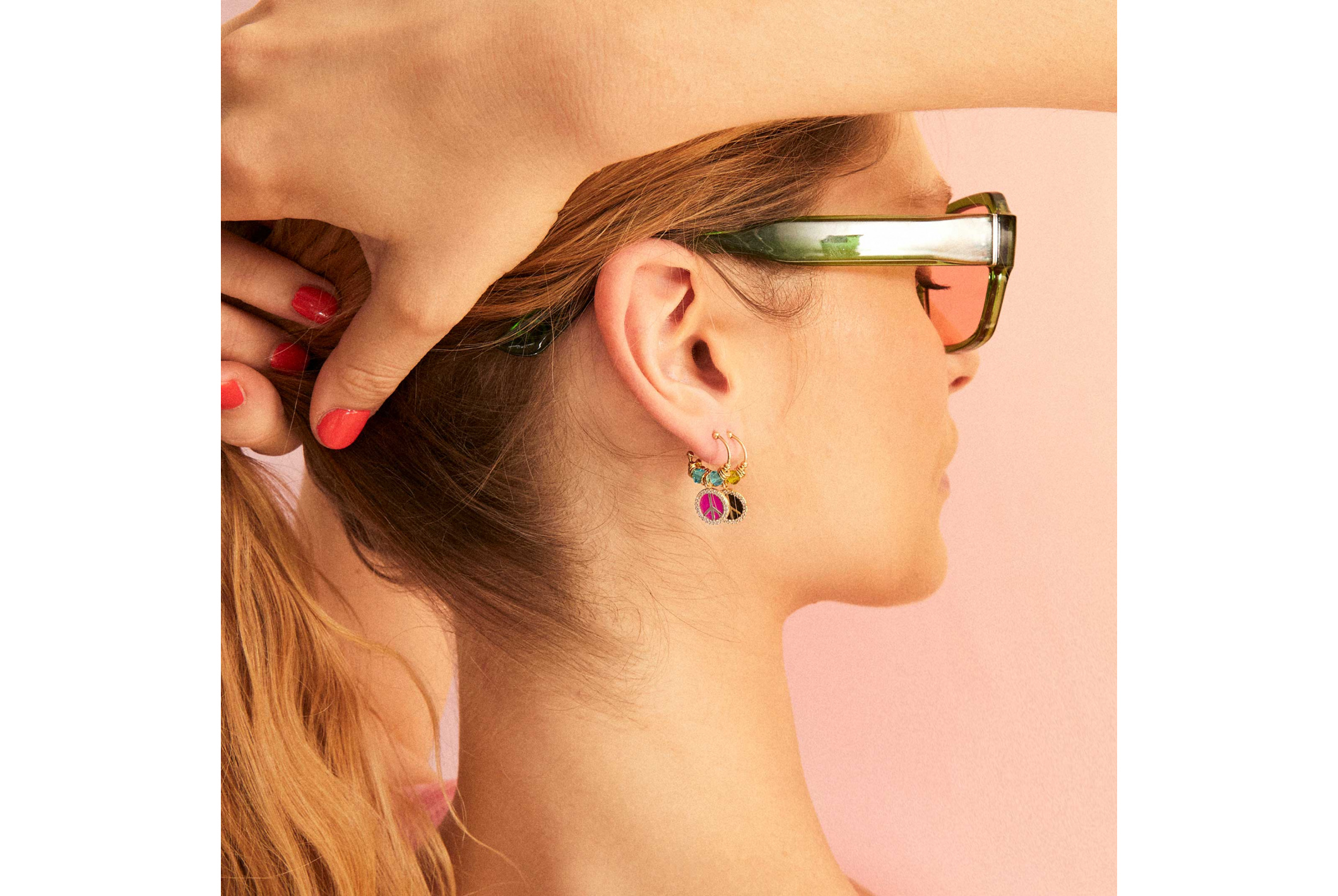 Hipanema Earrings Hayley Pink