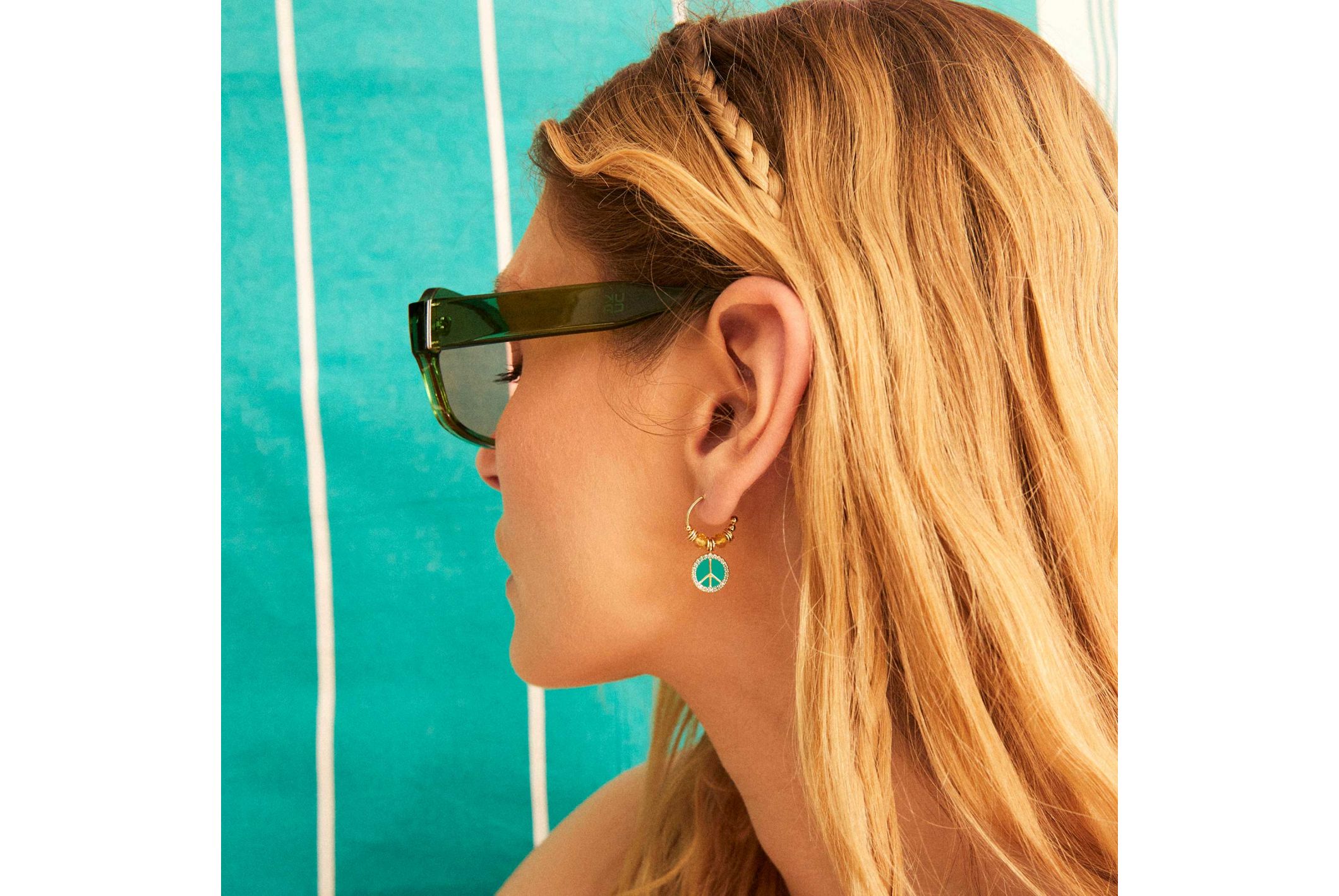 Hipanema Earrings Hayley Turquoise