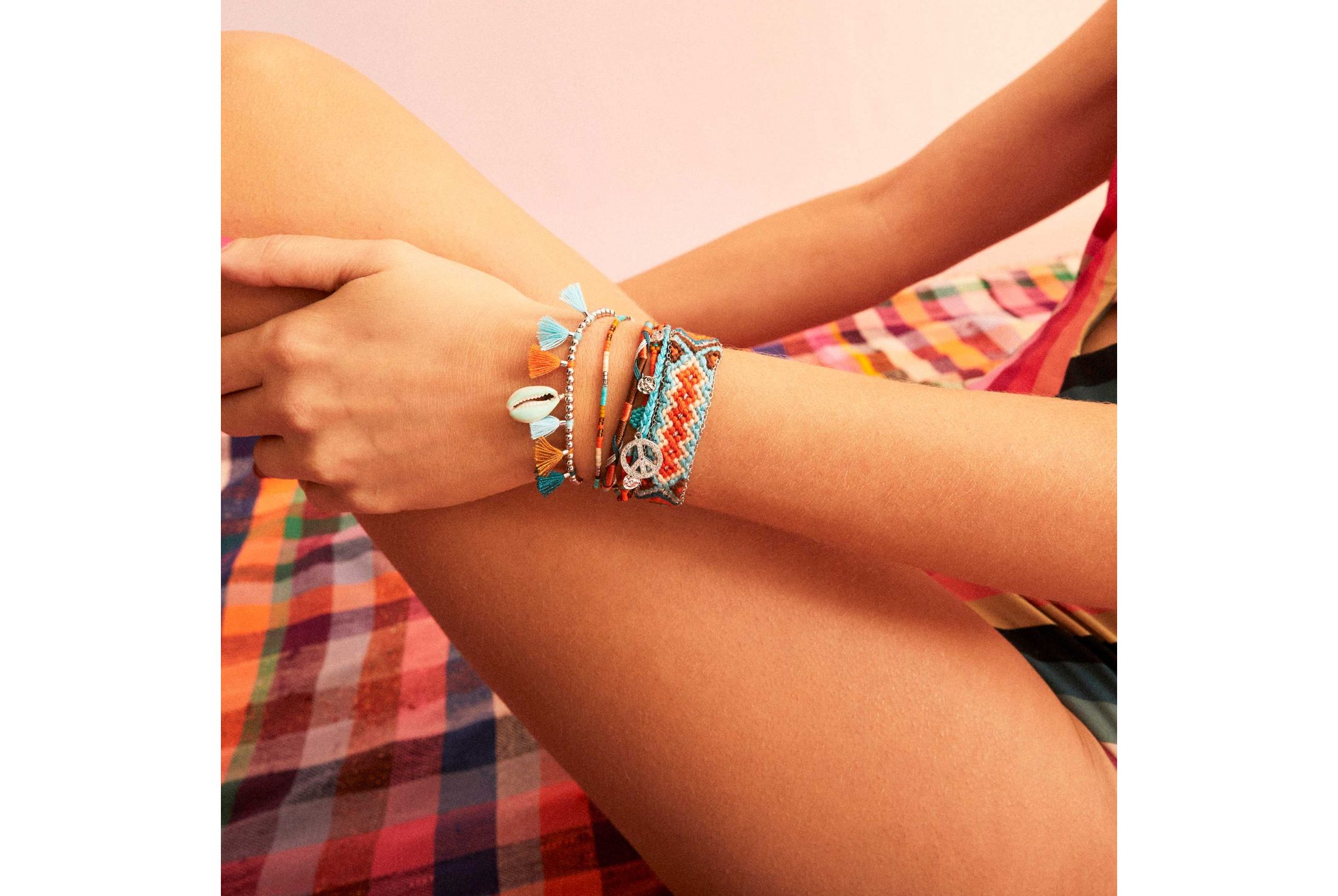 Hipanema Cuff Peacemaker Turquoise