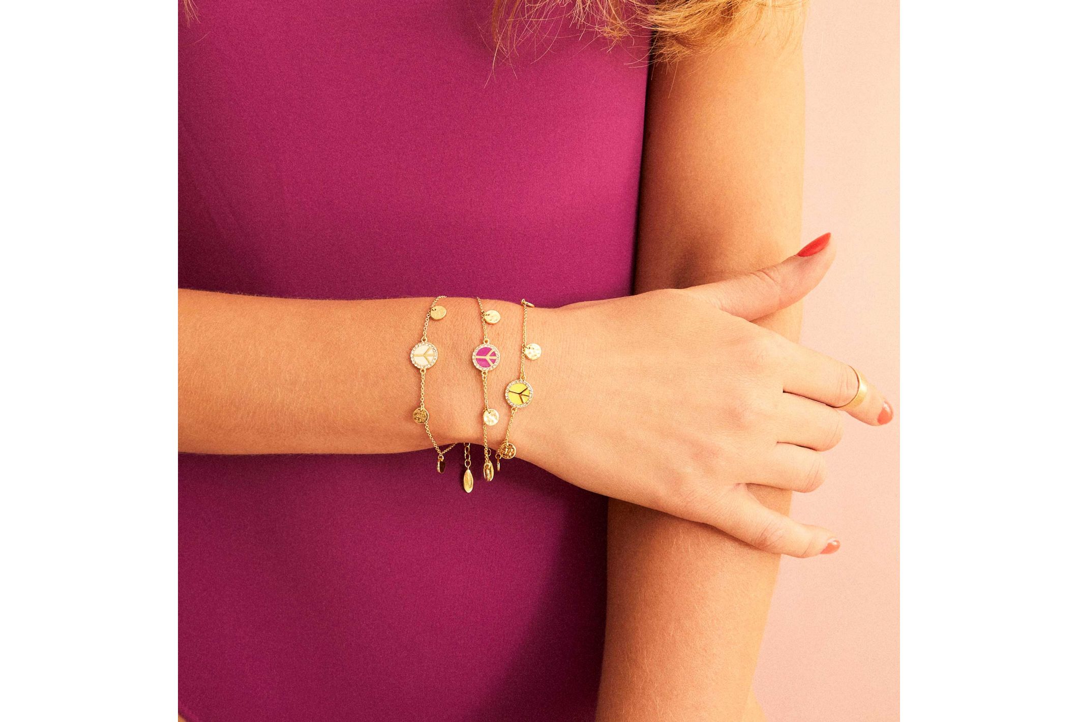 Hipanema Bracelet Joyful Yellow