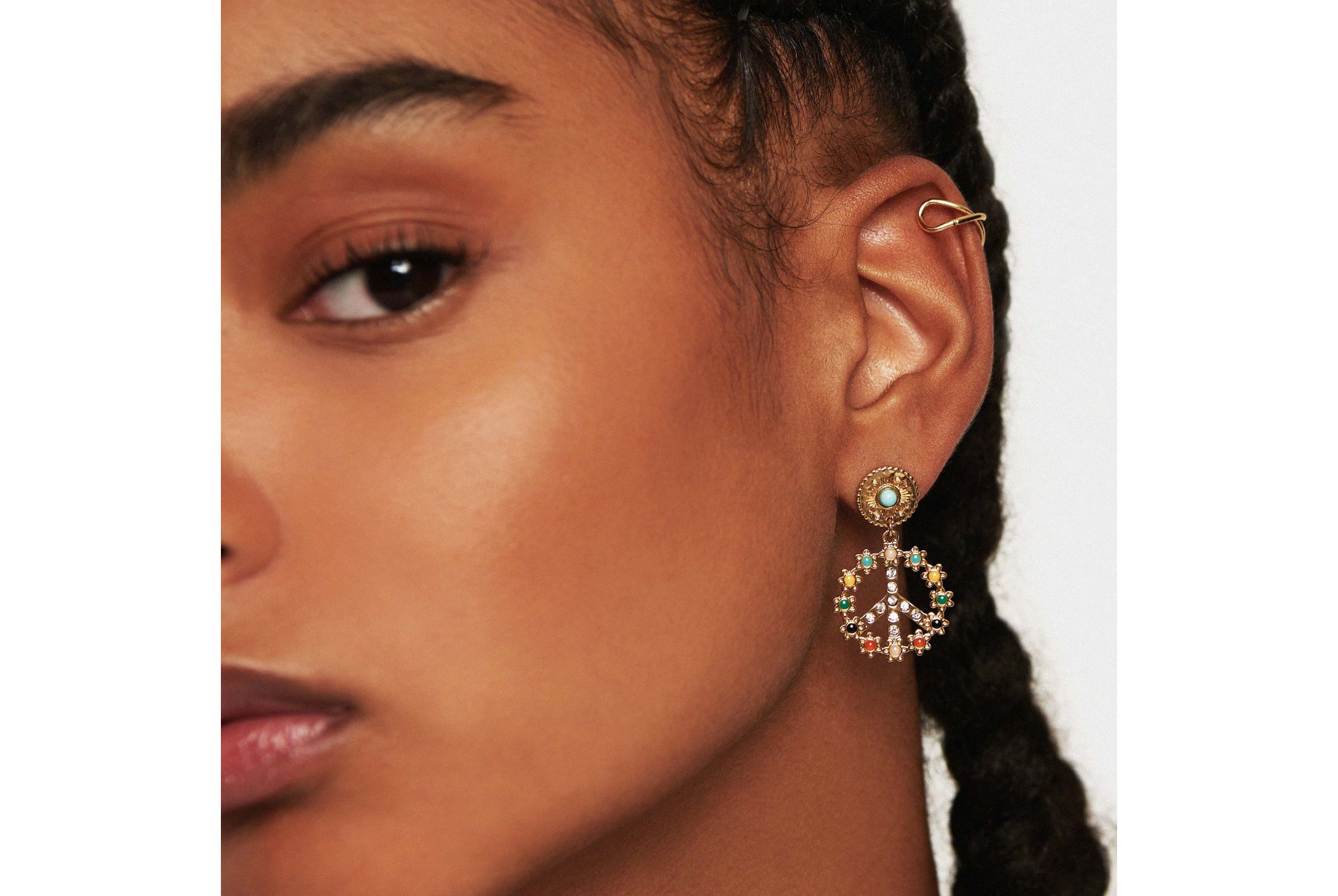 Hipanema Earrings Azuni Gold