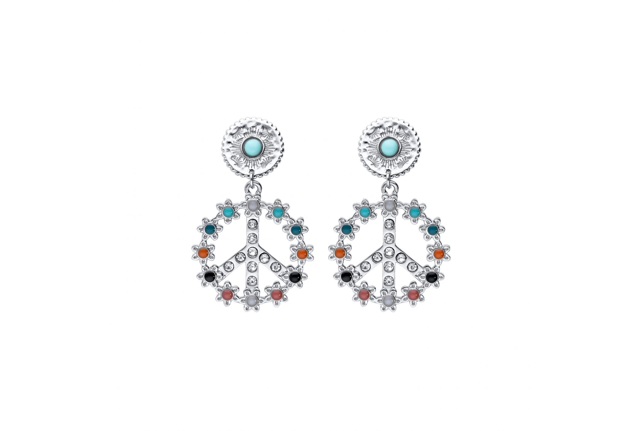 Hipanema Earrings Azuni Argenté