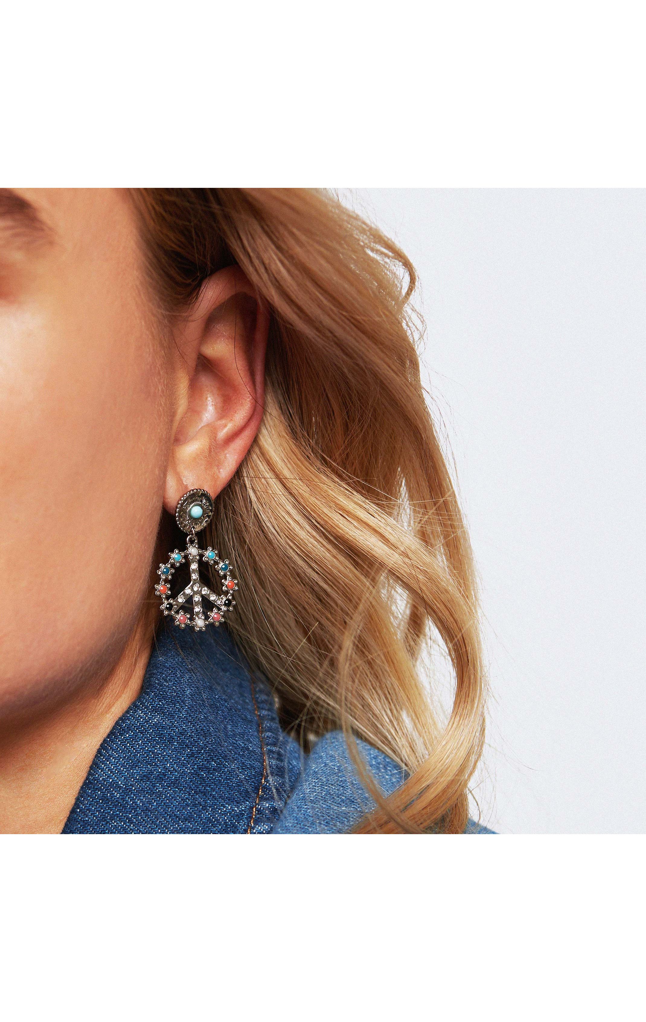 Boucles d'oreilles Azuni Argenté