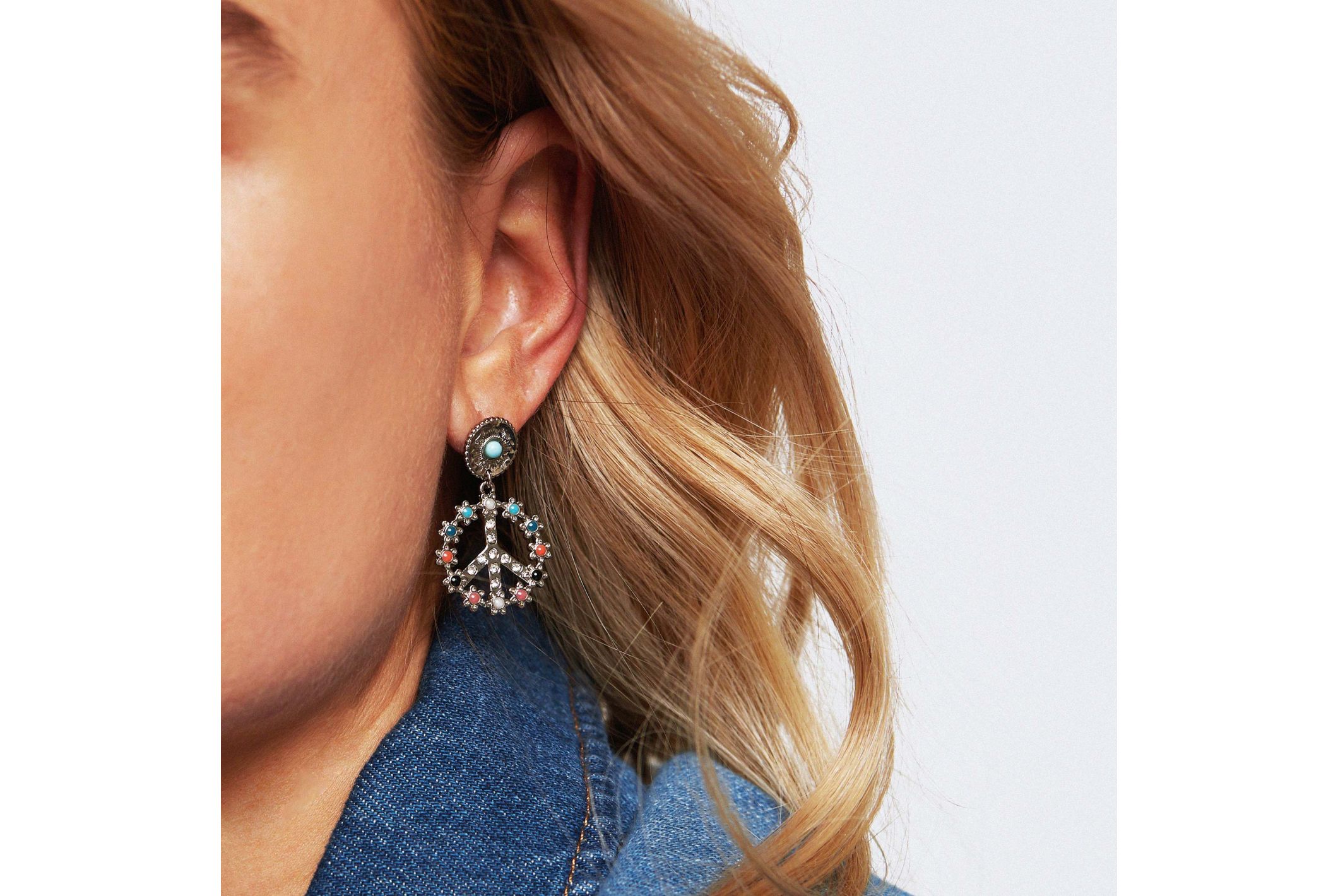 Hipanema Earrings Azuni Argenté