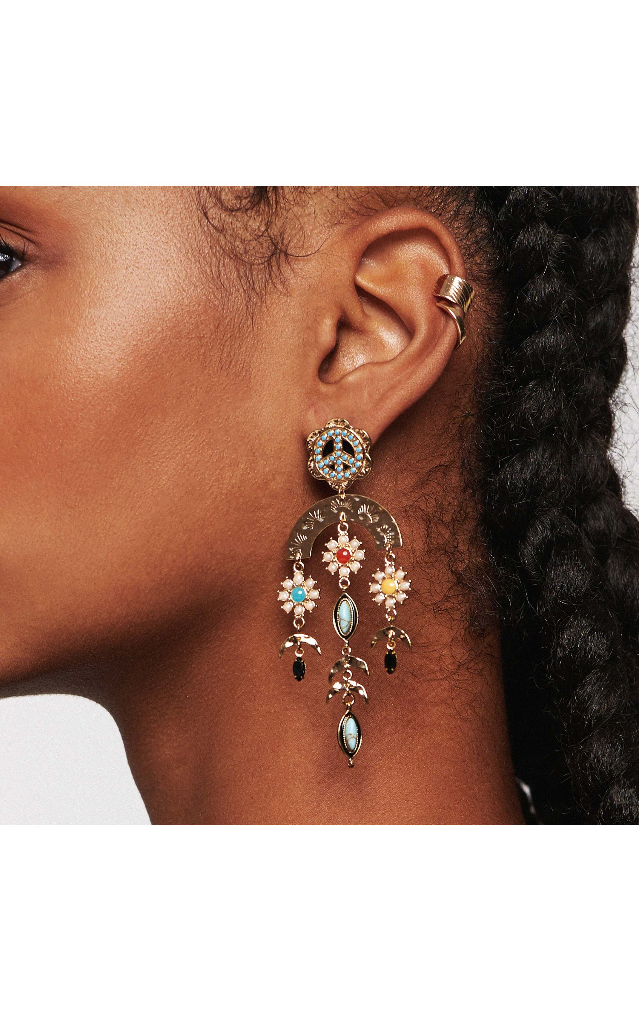 Boucles d'oreilles Sierra Doré