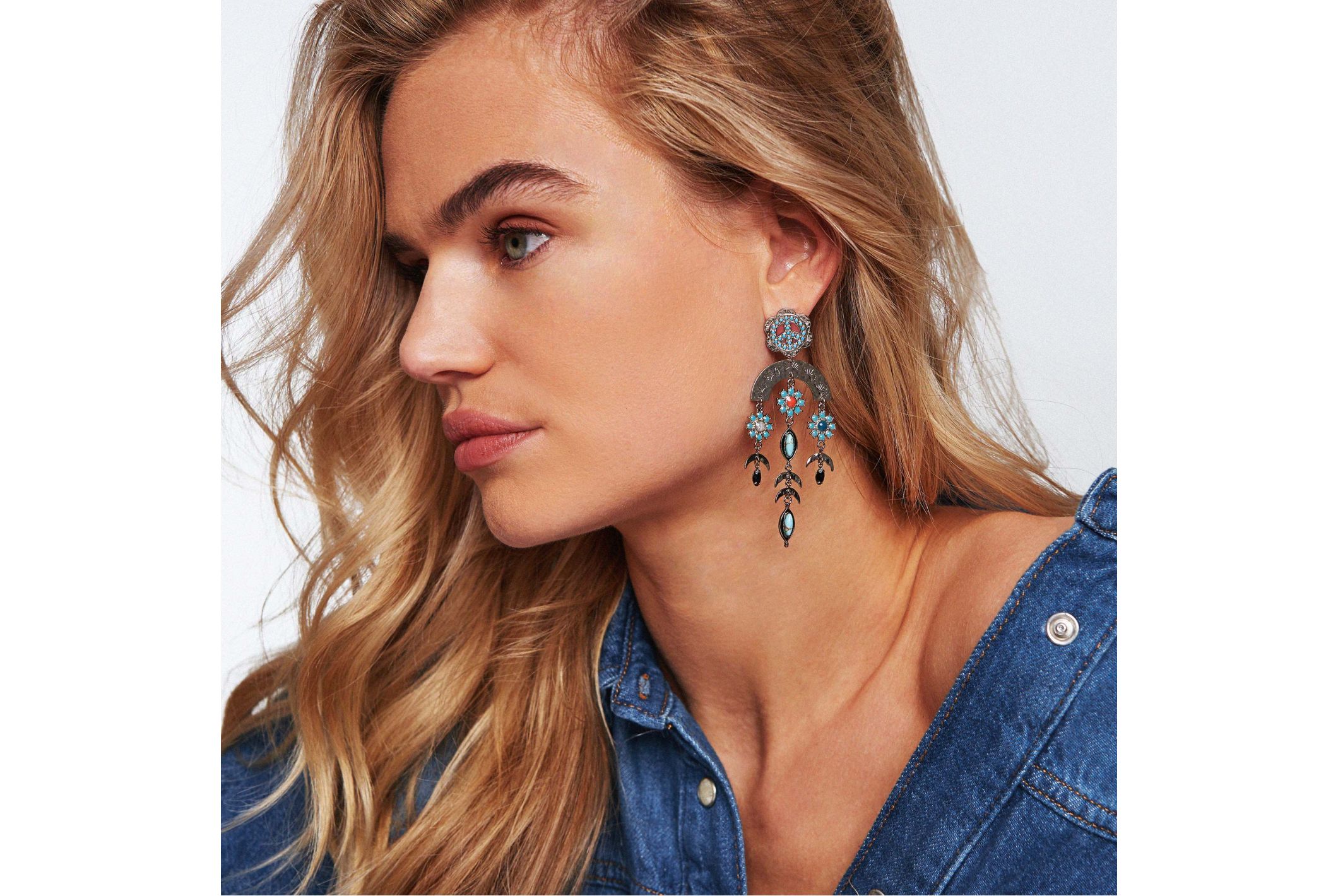 Hipanema Boucles d'oreilles Sierra Argenté