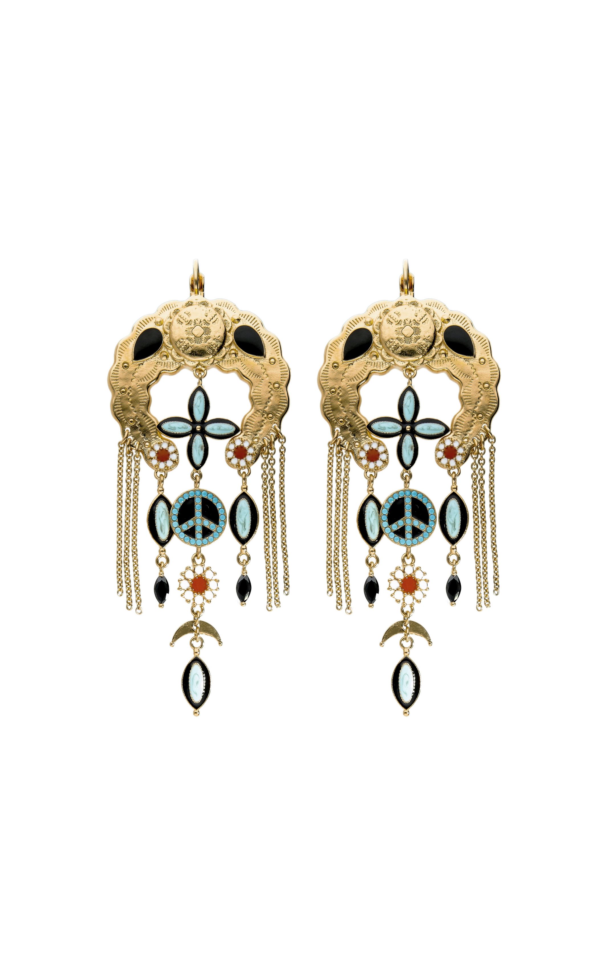 Boucles d'oreilles Mirena Doré