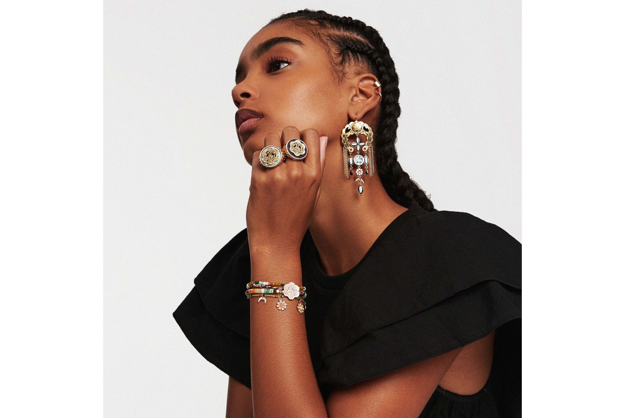 Hipanema Earrings Mirena Gold