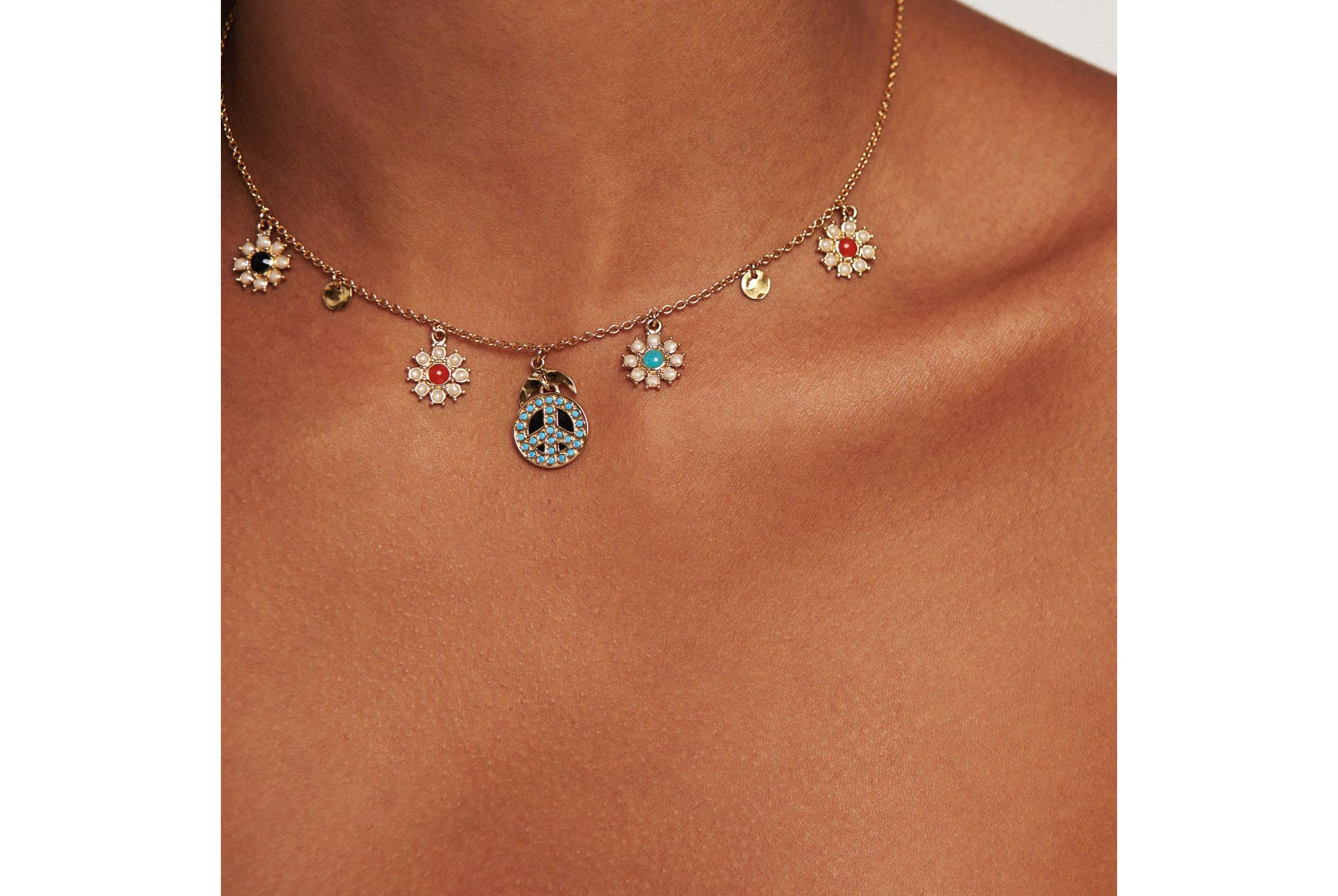 Hipanema Collier Tambien Doré