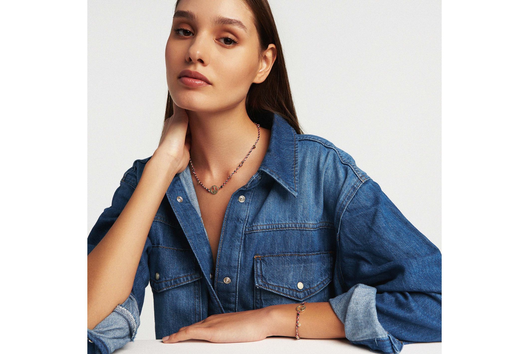 Hipanema Necklace Bonzey Green