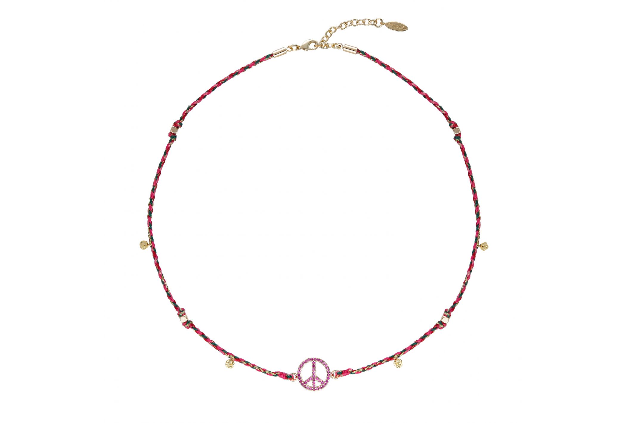 Hipanema Necklace Bonzey Pink