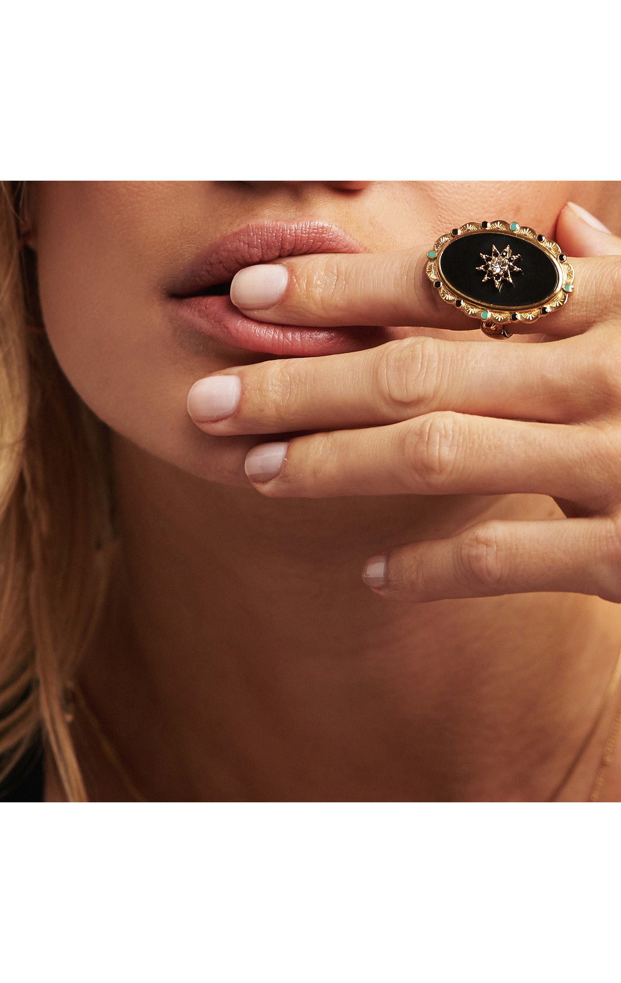 Bague Nuria Noir