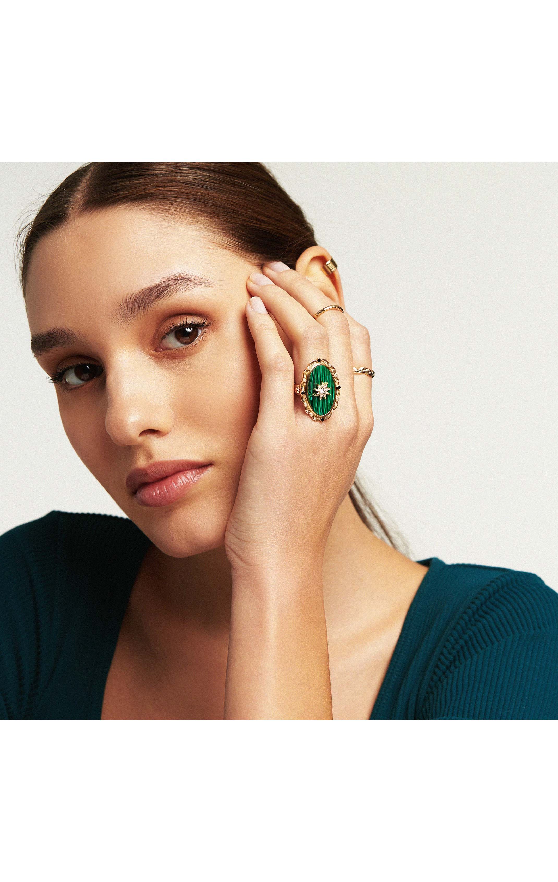 Ring Nuria Green