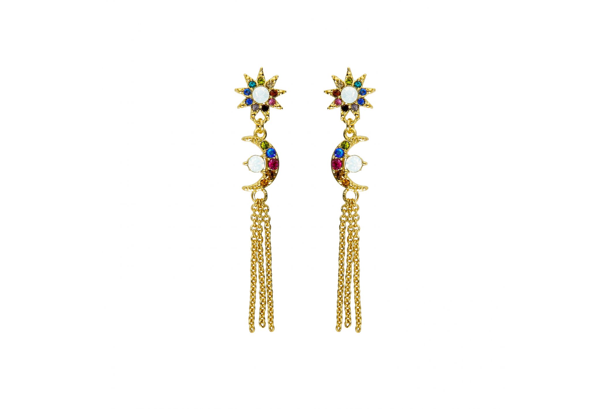 Hipanema Boucles d'oreilles Space Multicolore