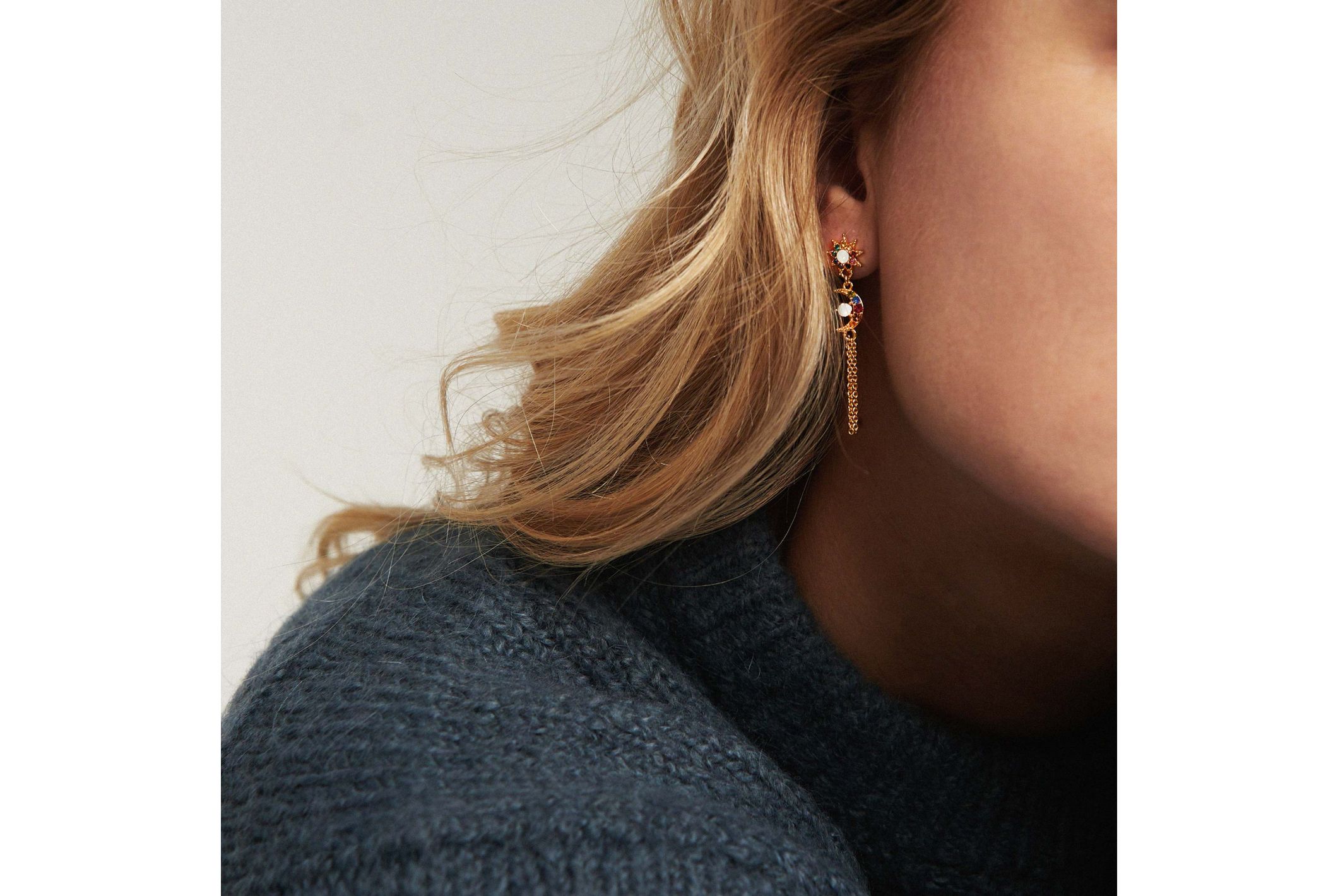Hipanema Boucles d'oreilles Space Multicolore