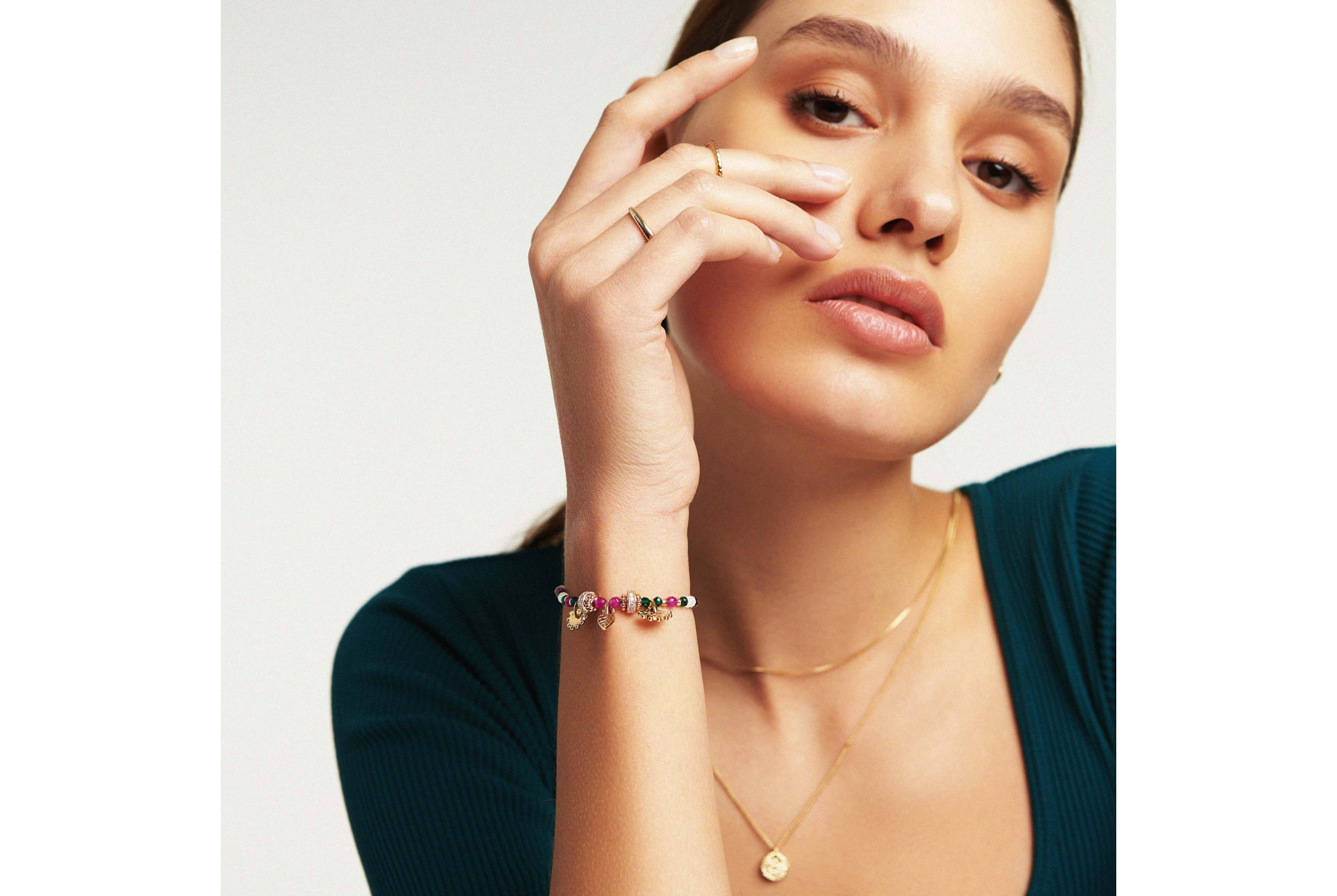 Hipanema Bracelet Bohemia Green