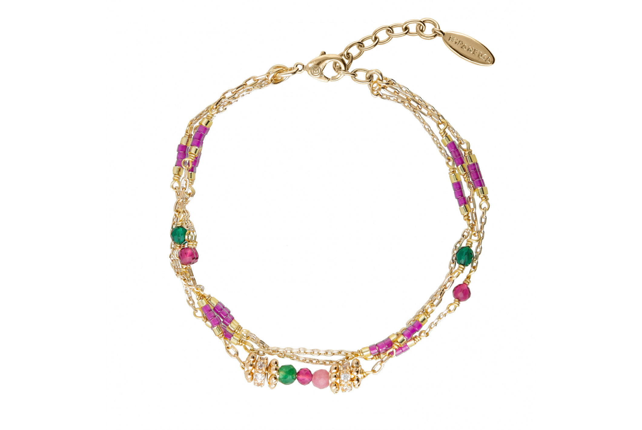 Hipanema Bracelet Louka Pink