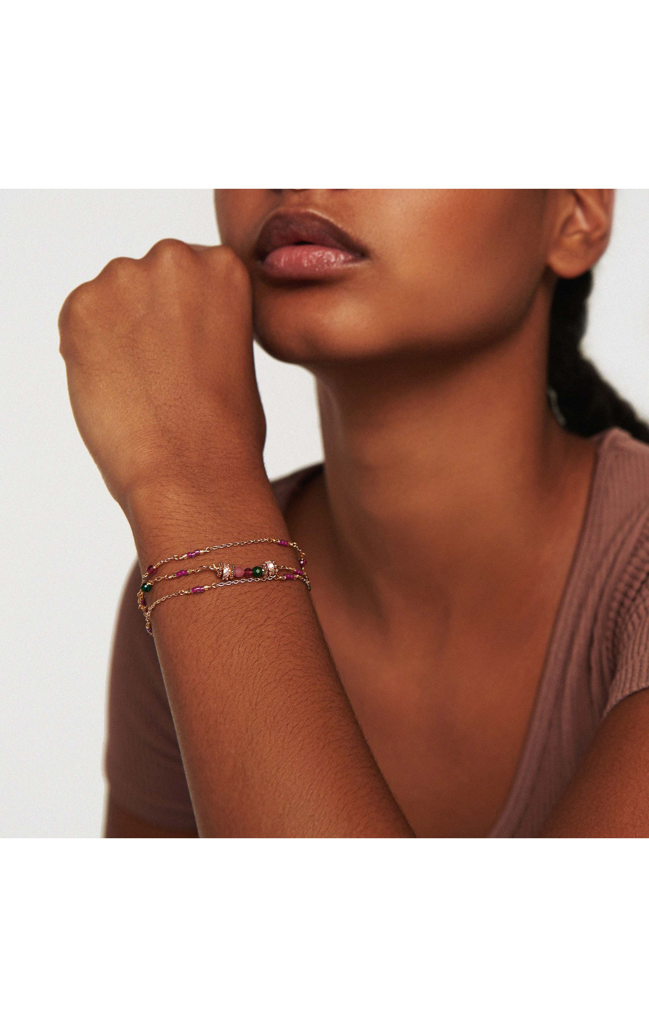 Bracelet Louka Rose