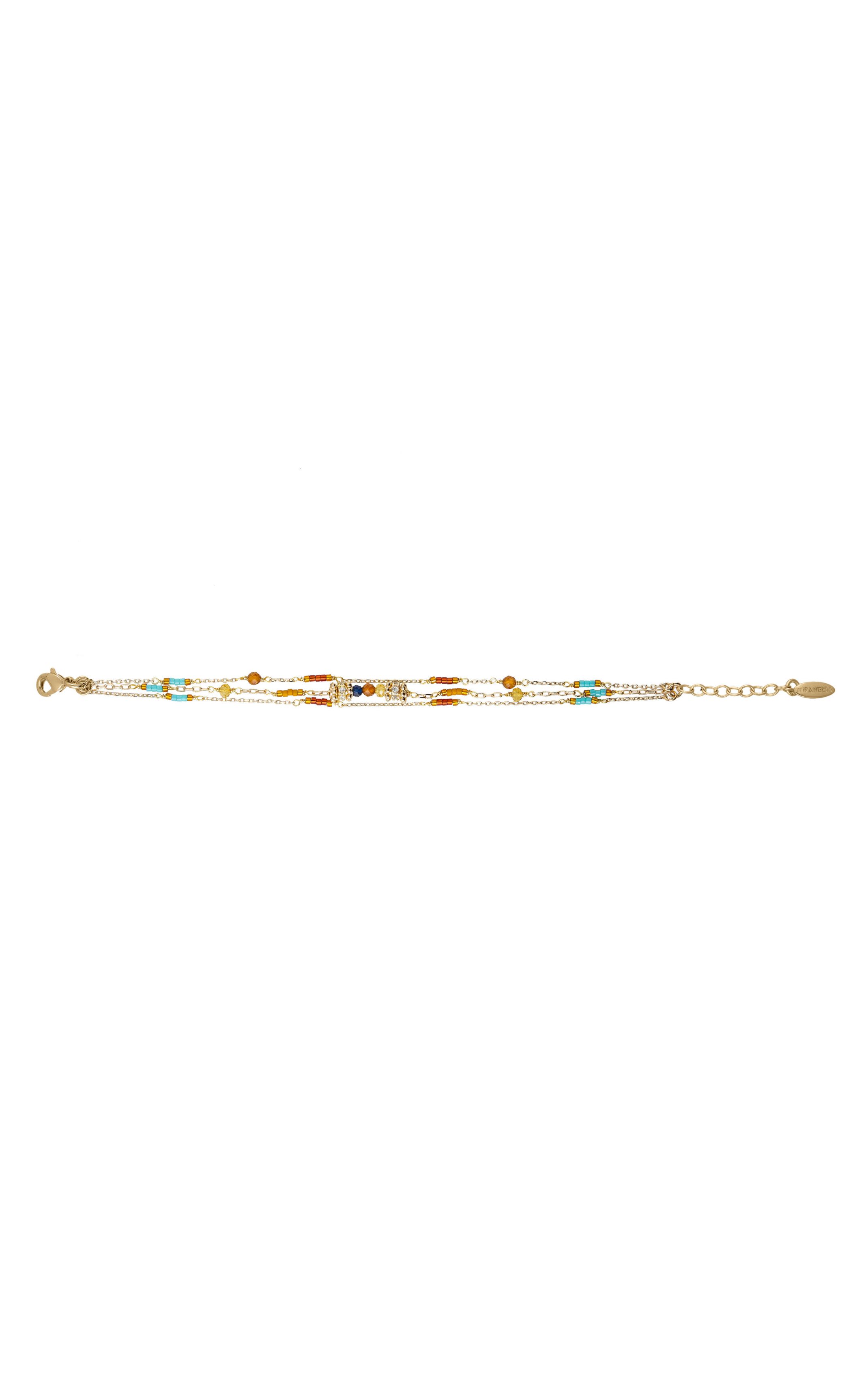 Bracelet Louka ambre