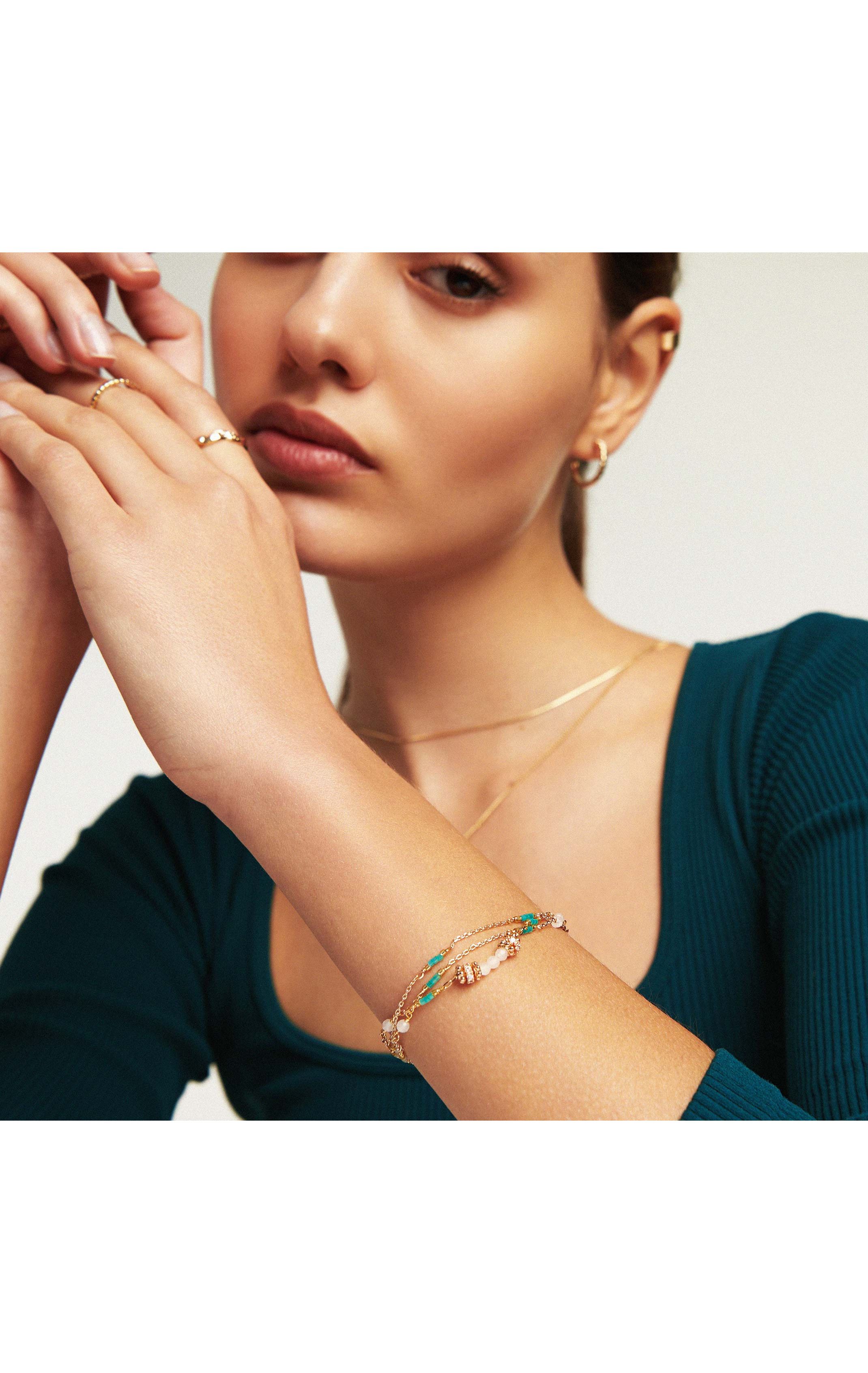 Bracelet Louka Green