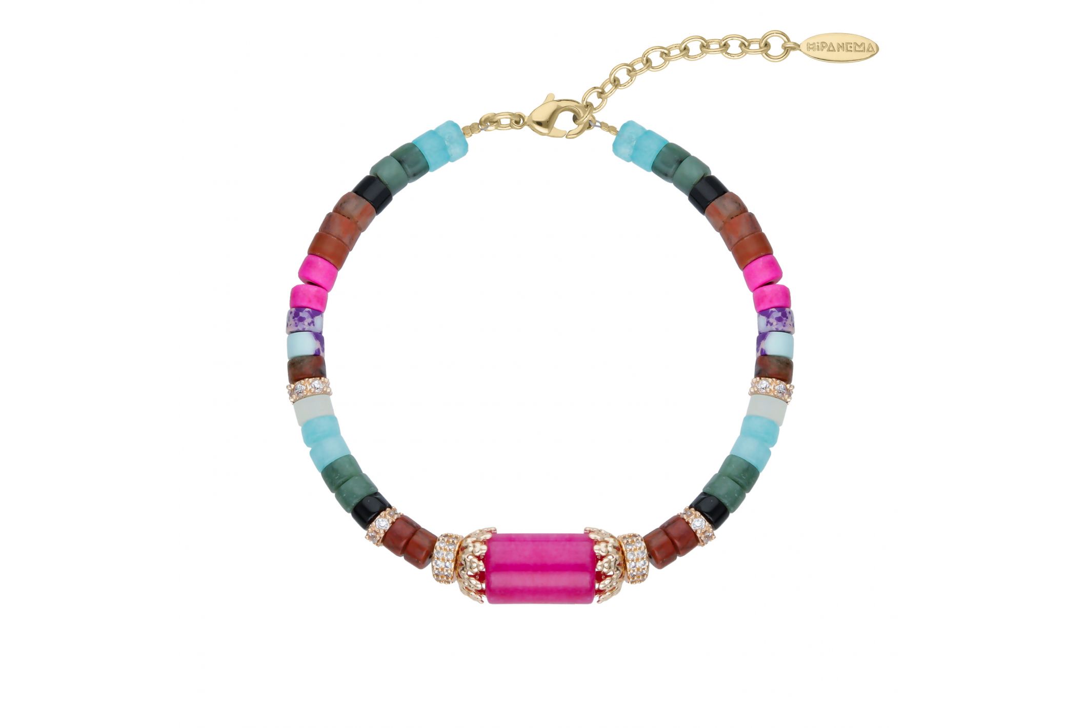 Hipanema Bracelet Muskade Grenat