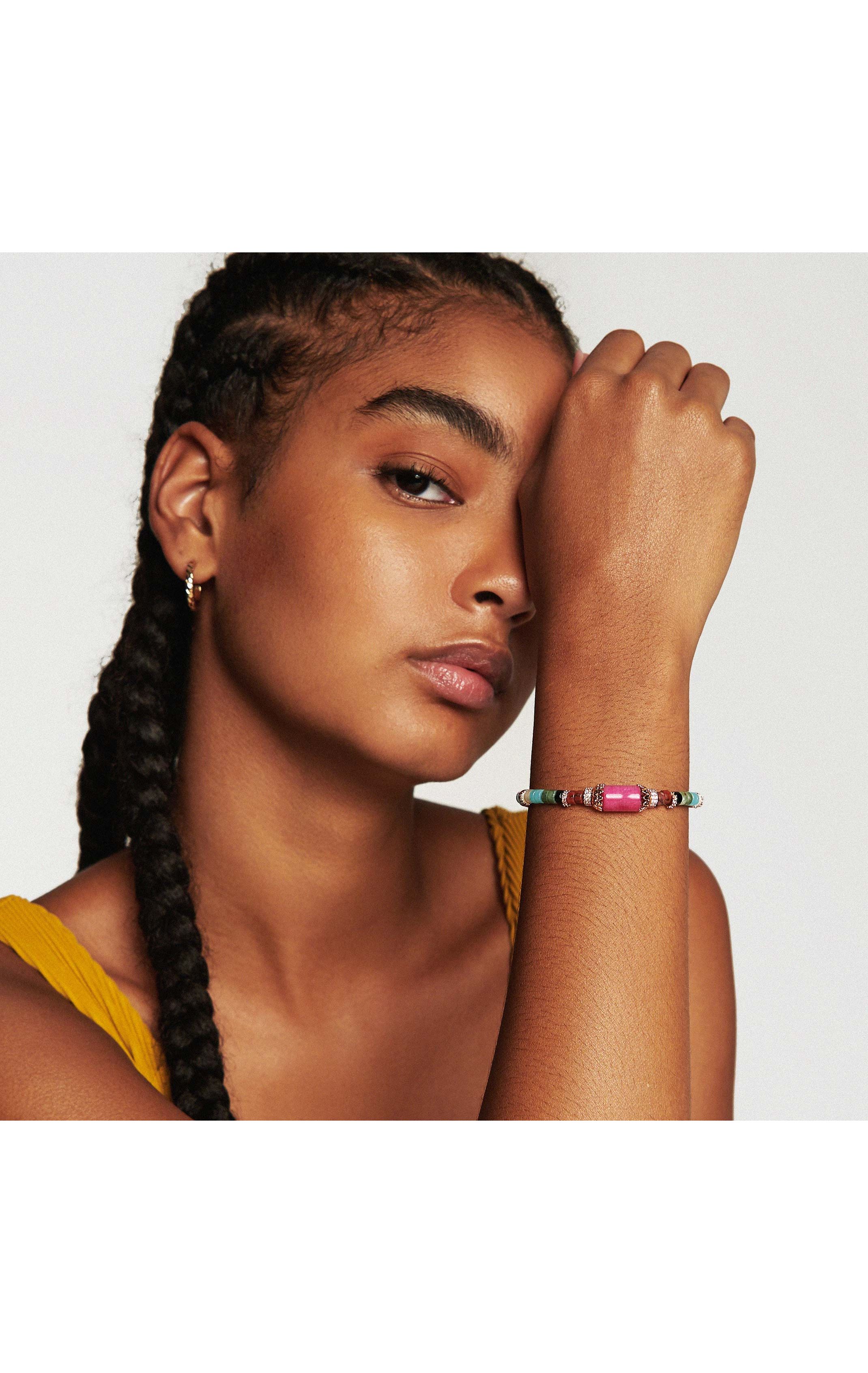 Bracelet Muskade Grenat