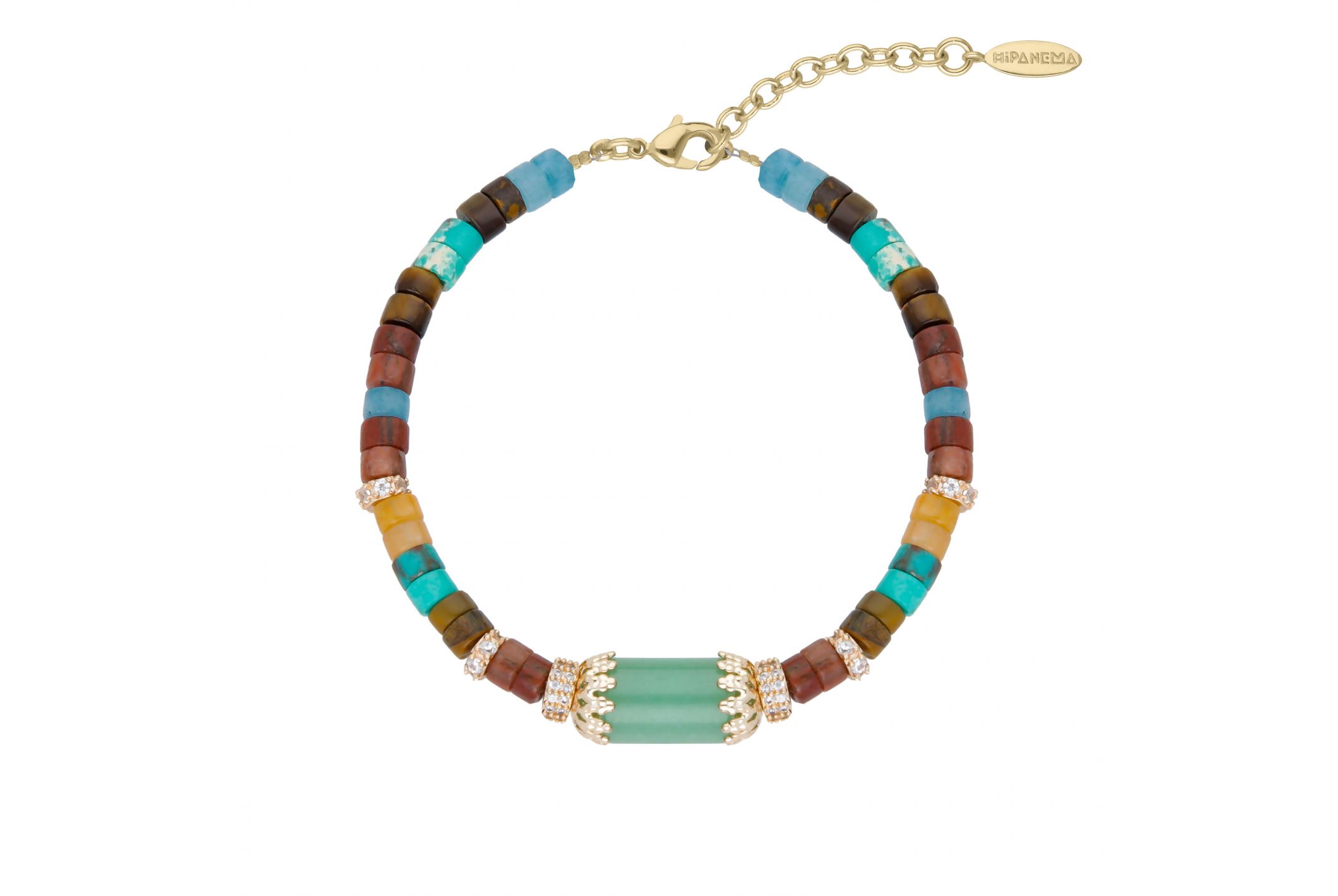 Hipanema Bracelet Muskade Jade