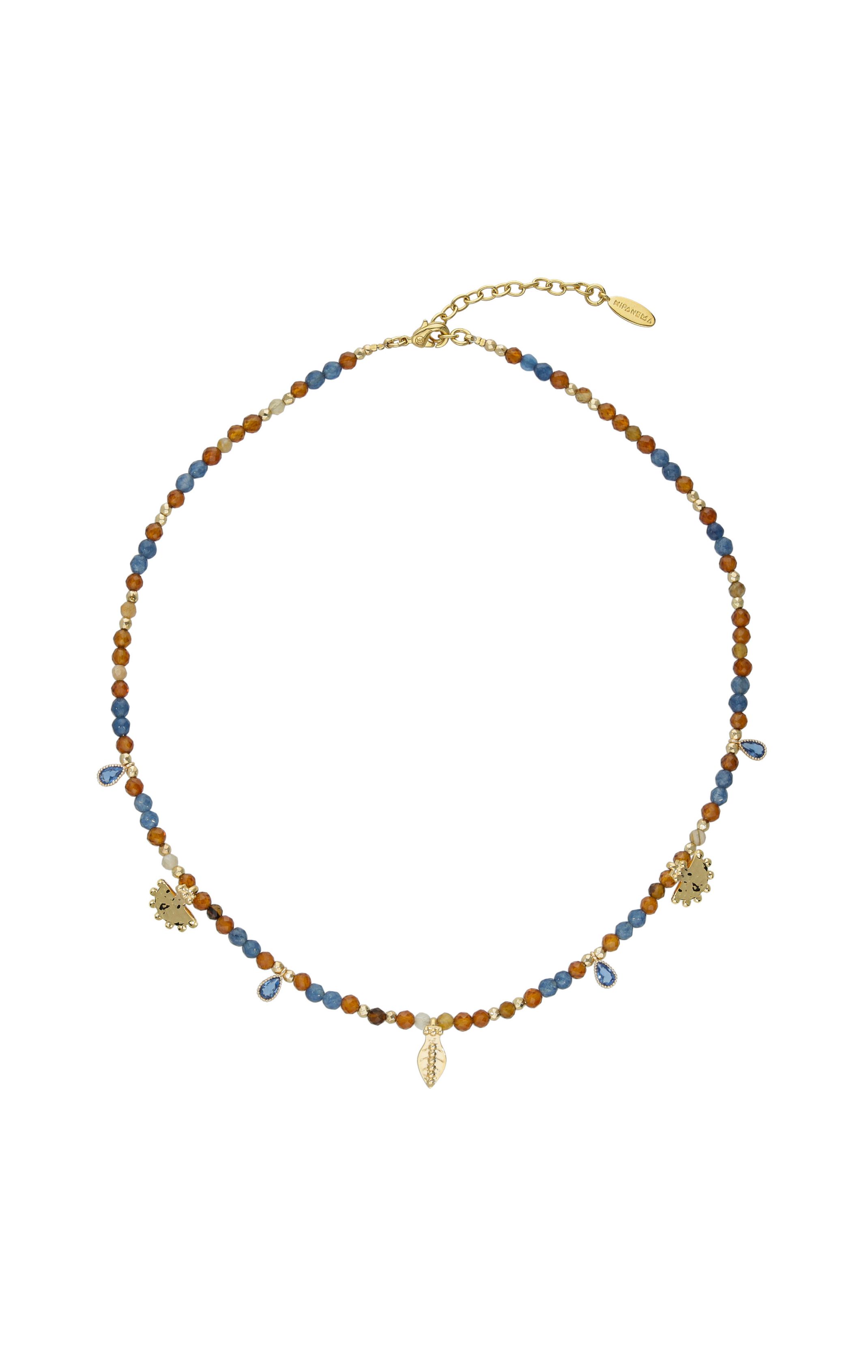 Necklace Simar ambre