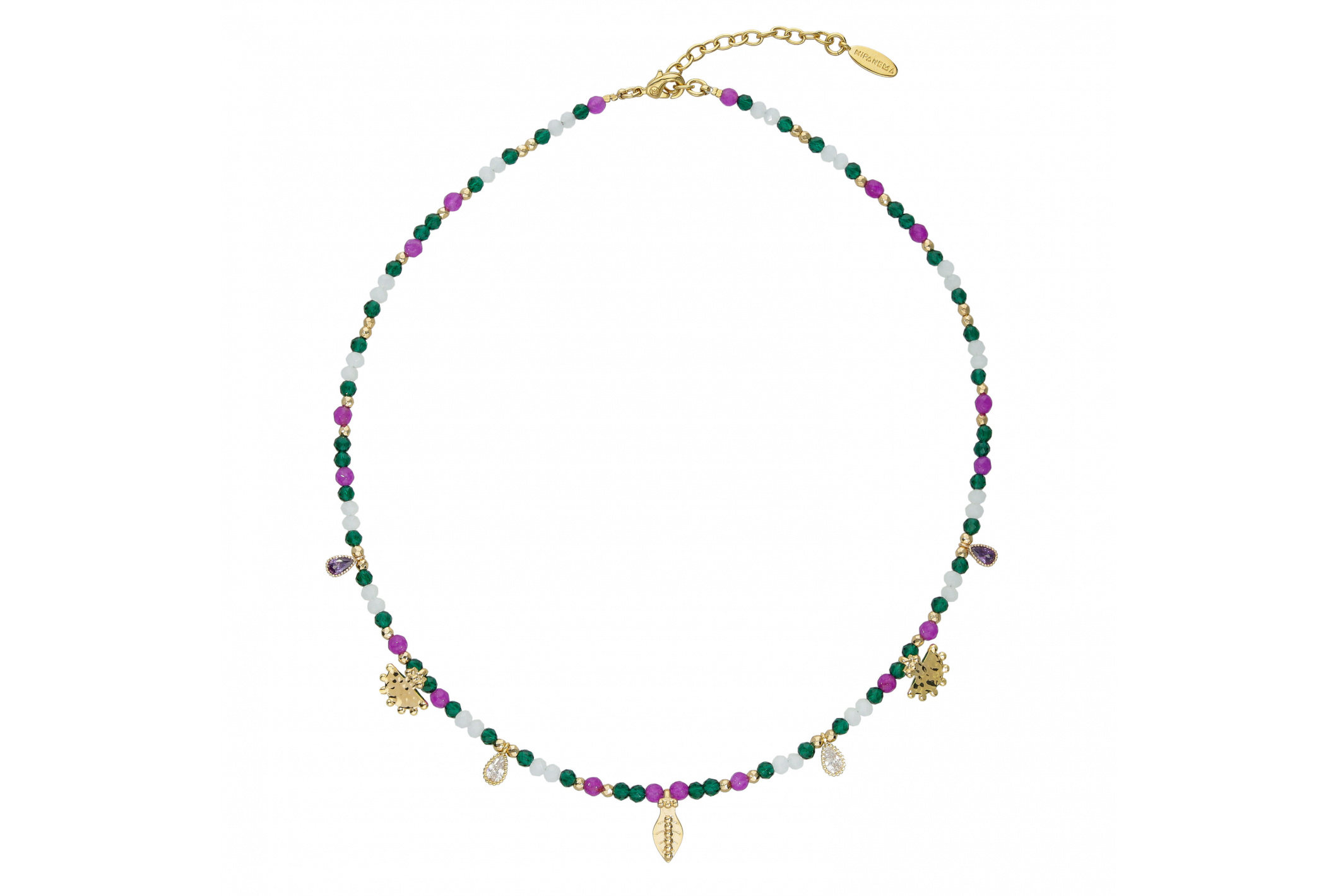 Hipanema Necklace Simar Green