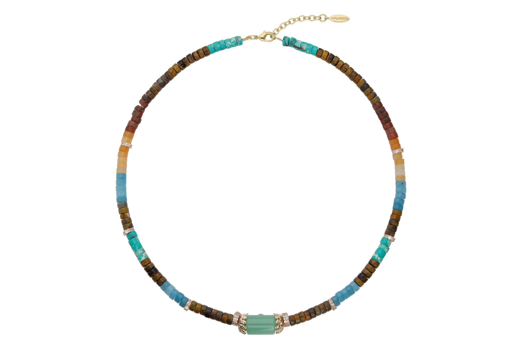 Hipanema Necklace Namaste Jade