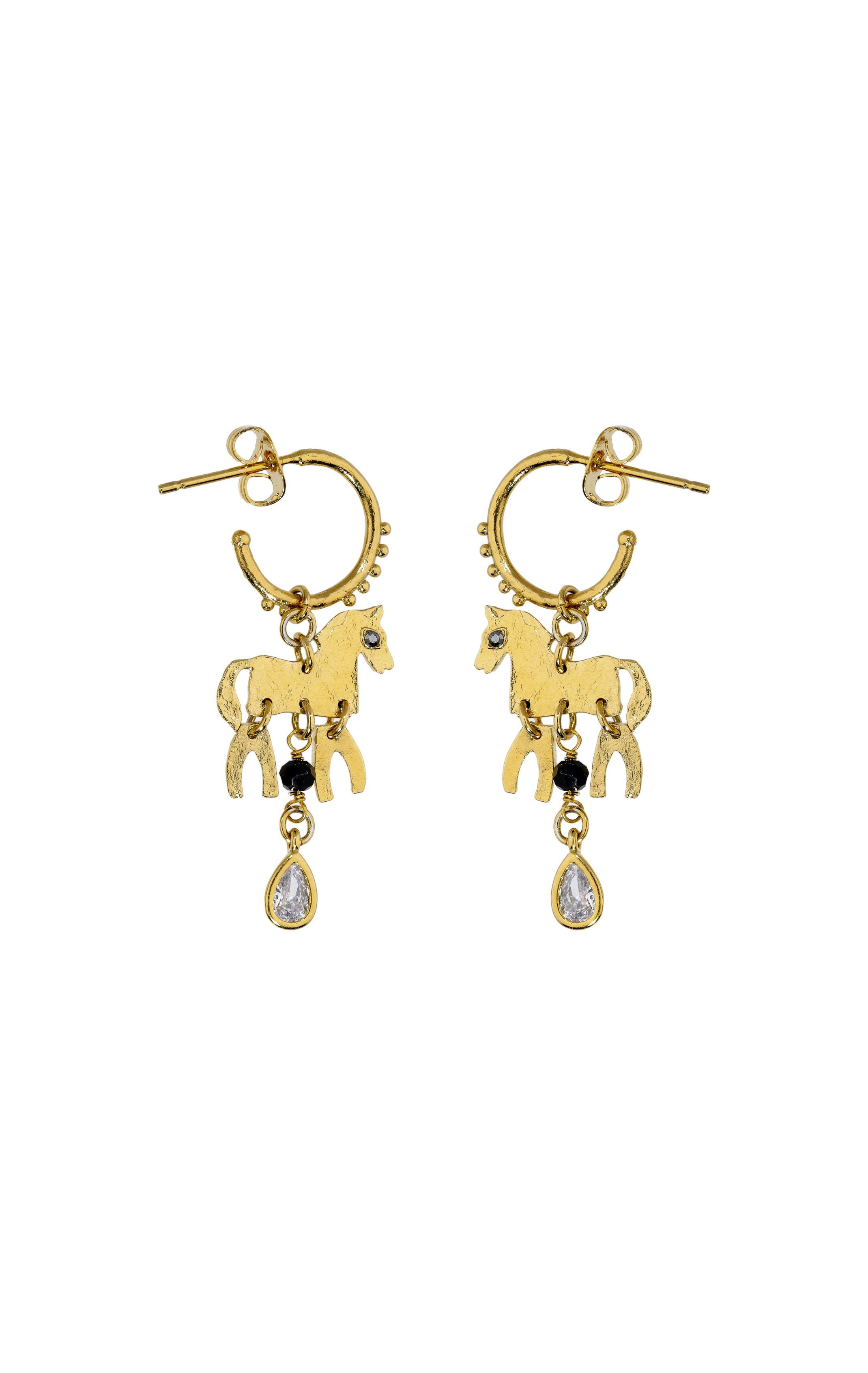 Earrings Mustang Gold