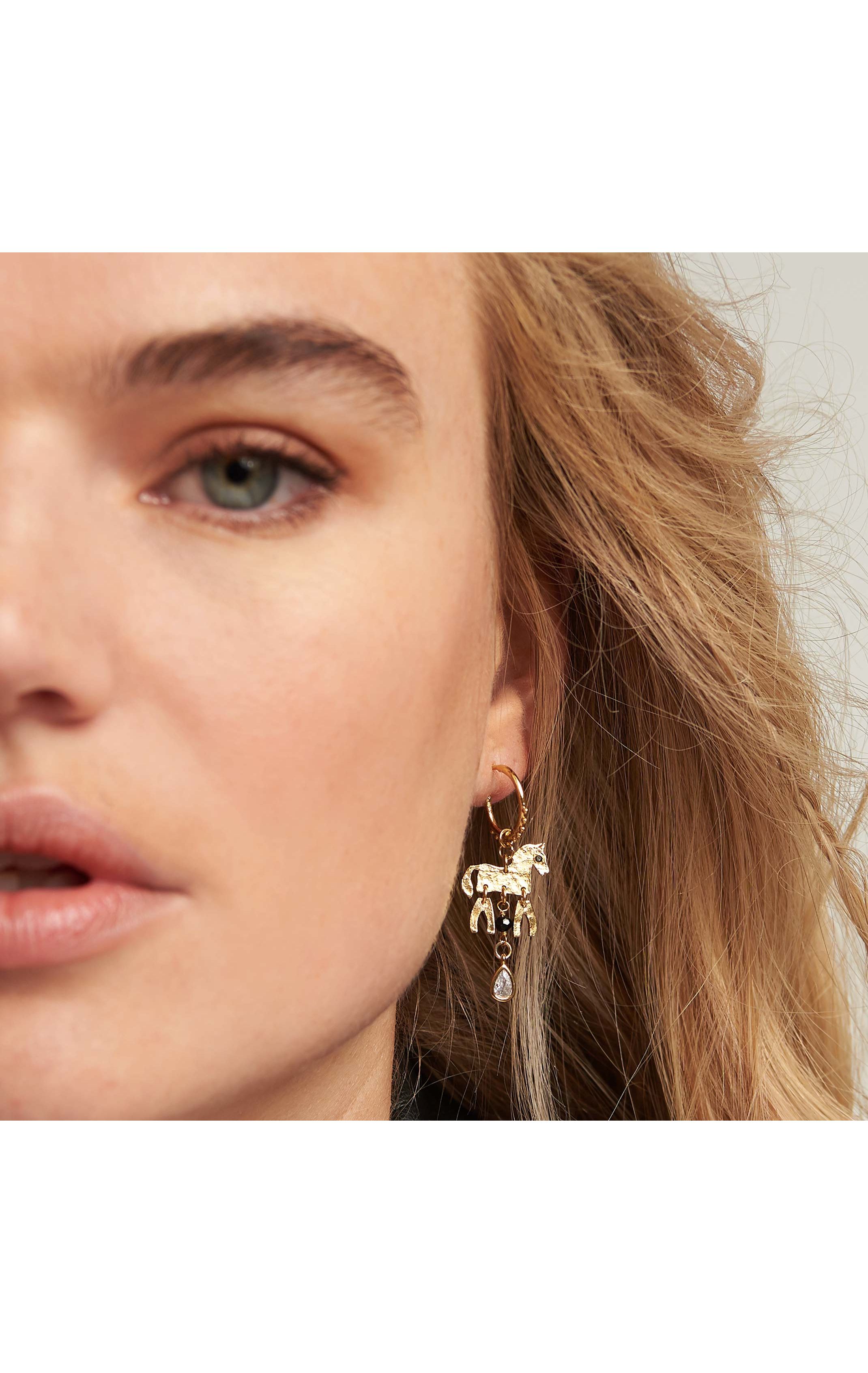 Earrings Mustang Gold