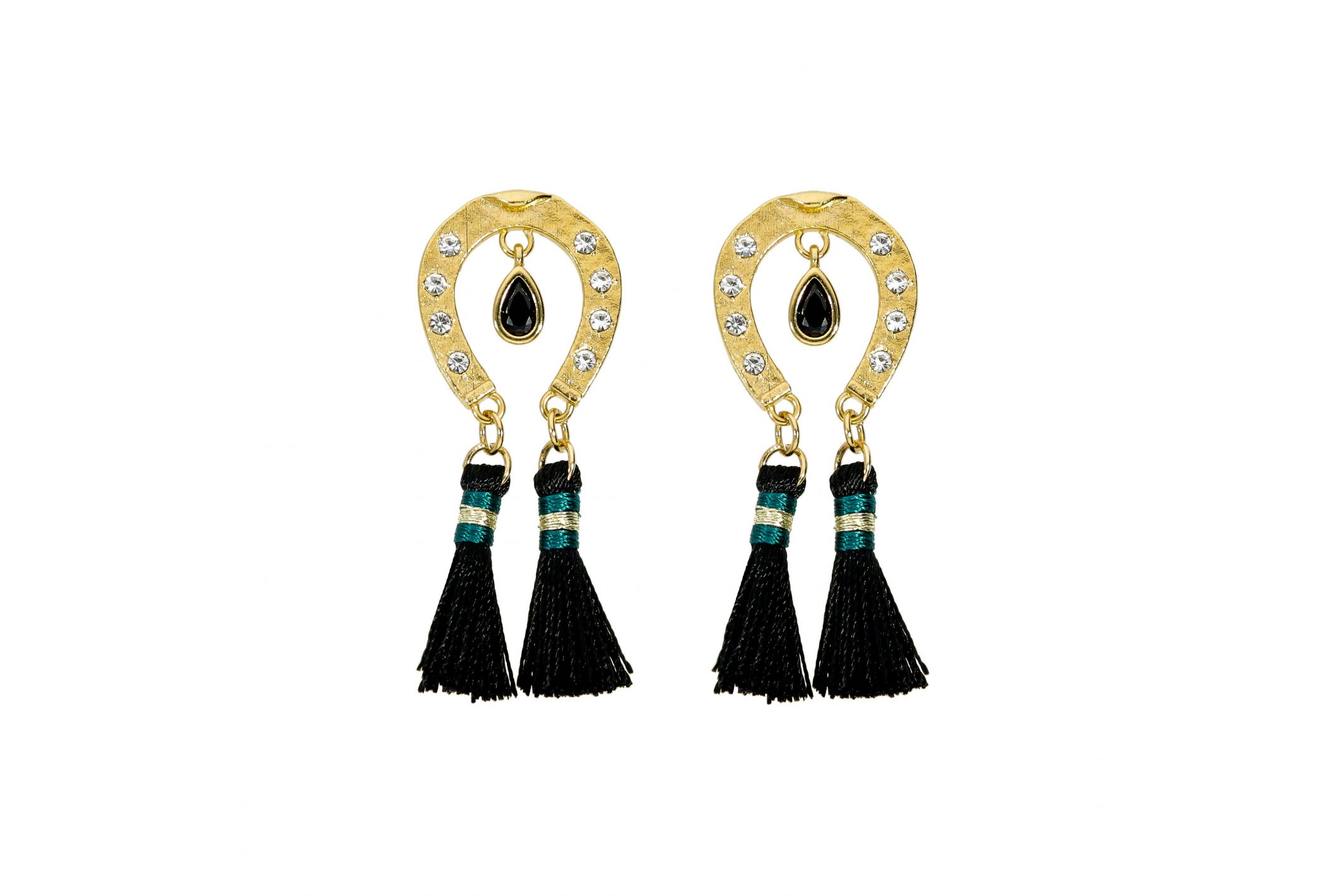 Hipanema Earrings Patagony Black