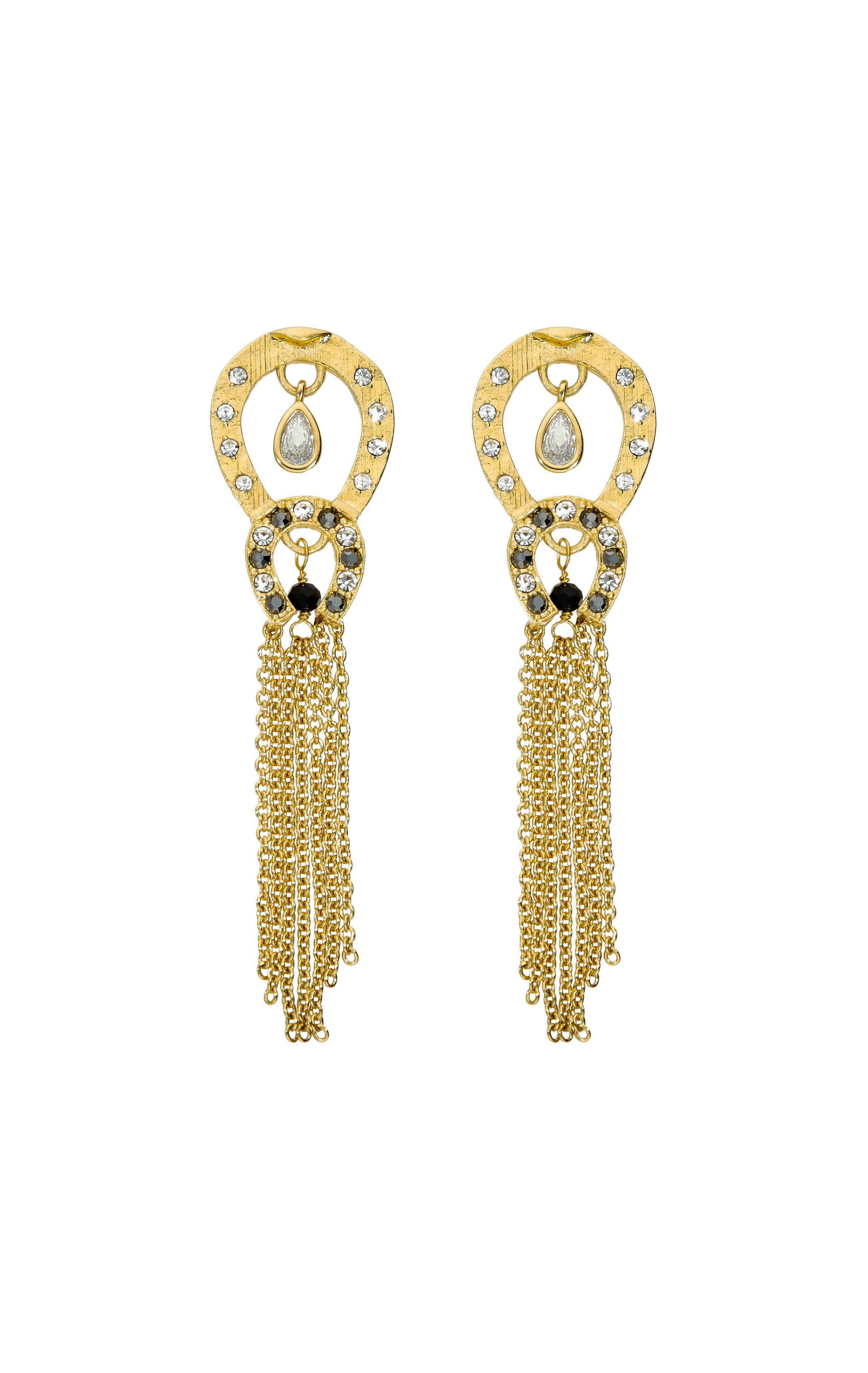 Earrings Poncho Gold