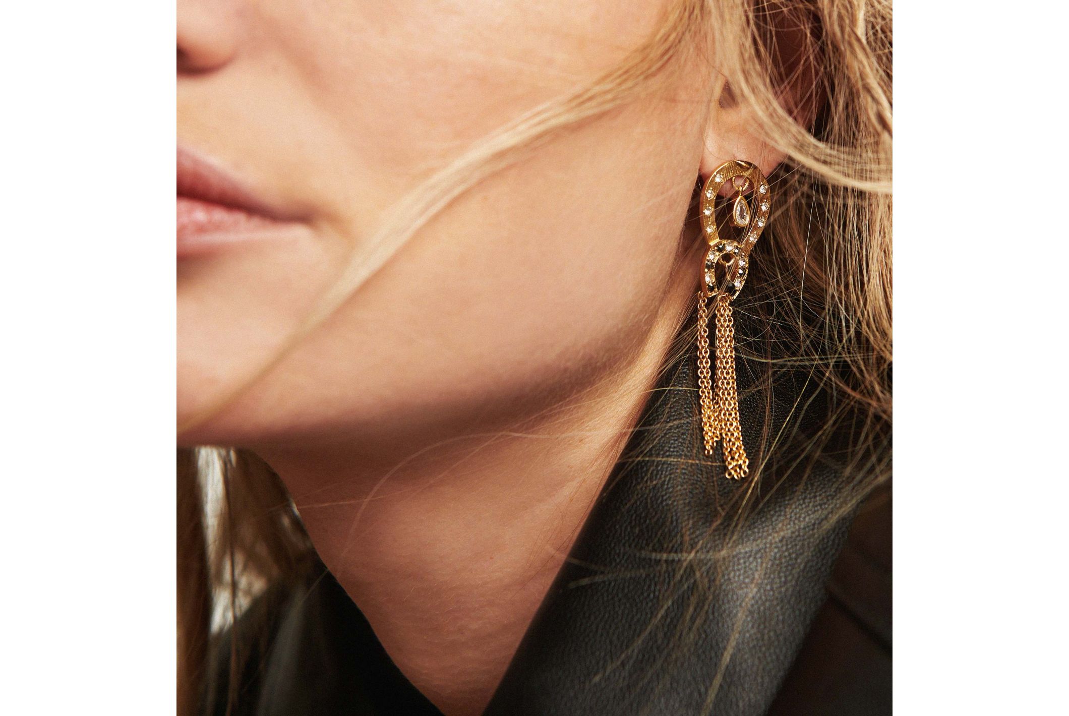 Hipanema Earrings Poncho Gold