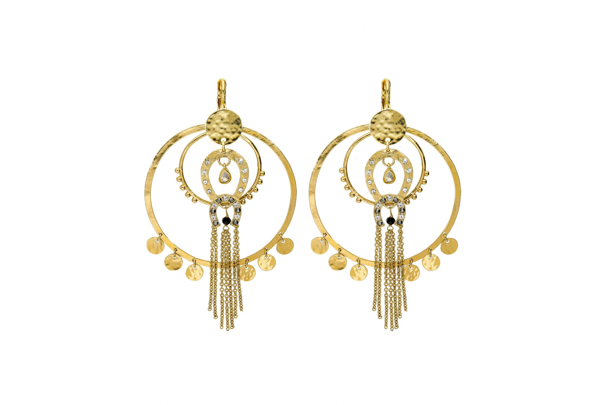 Hipanema Boucles d'oreilles Tiago Doré