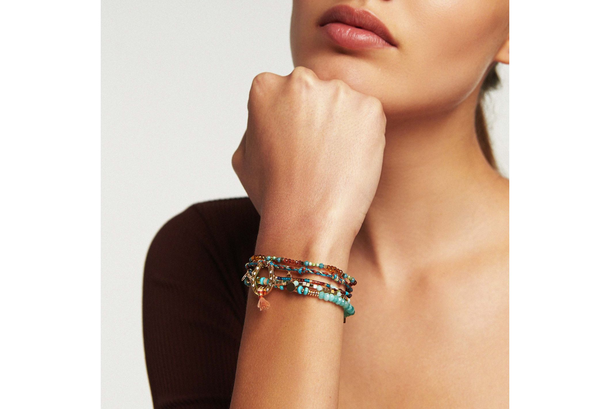 Hipanema Cuff Gitano Turquoise