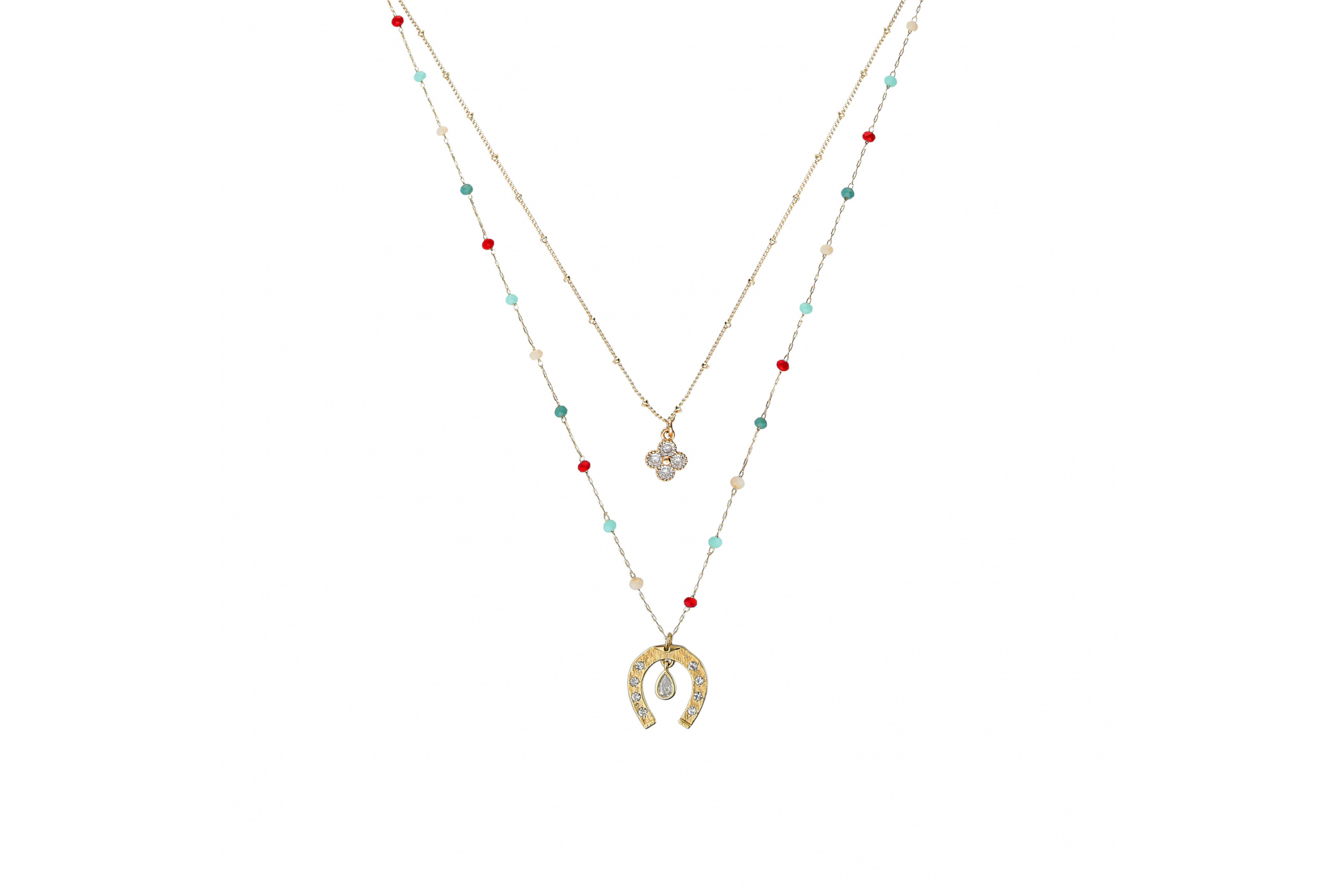Hipanema Necklace Cavaliero Gold